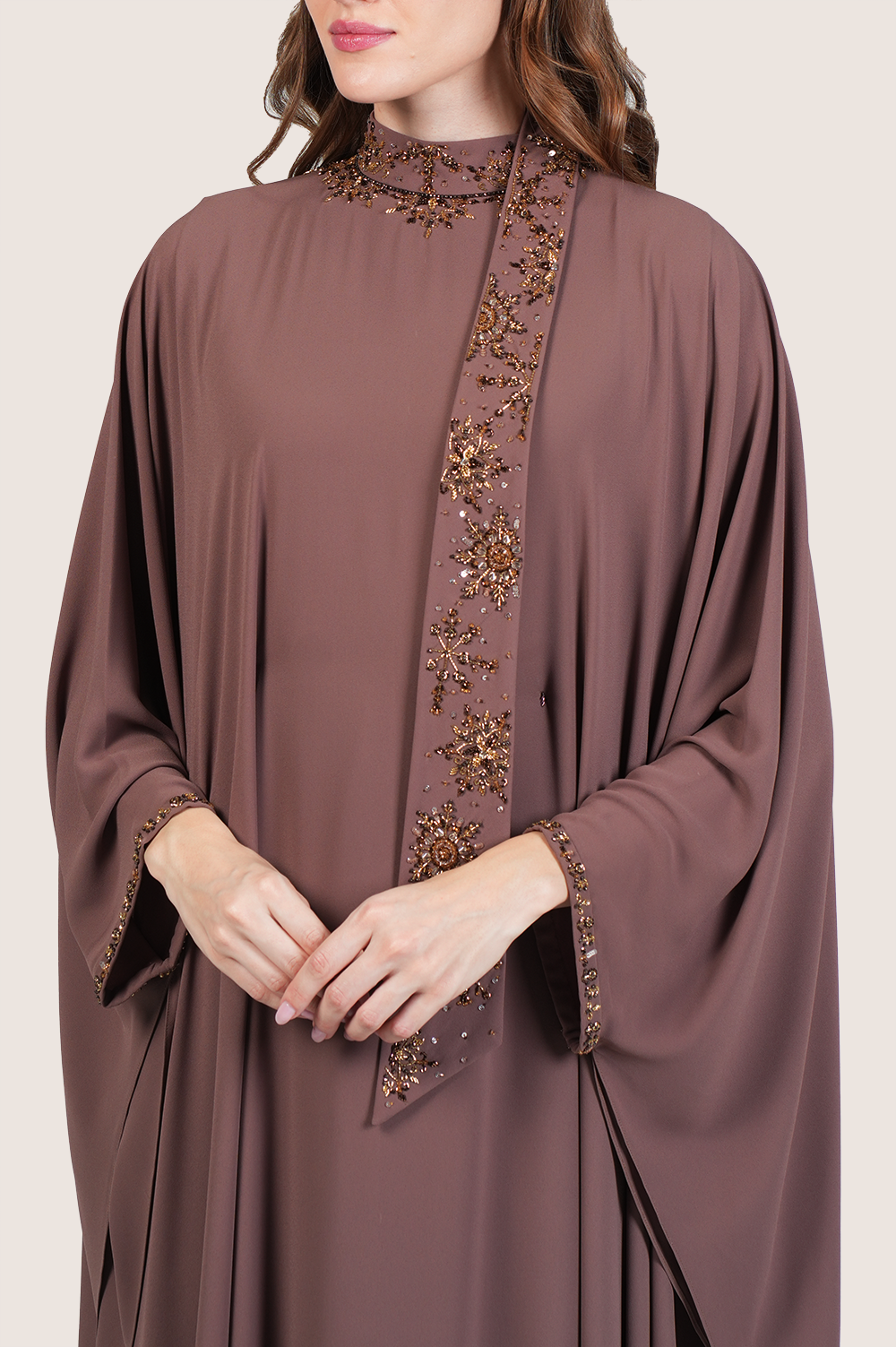 Coco Luxe High Neck Thoub