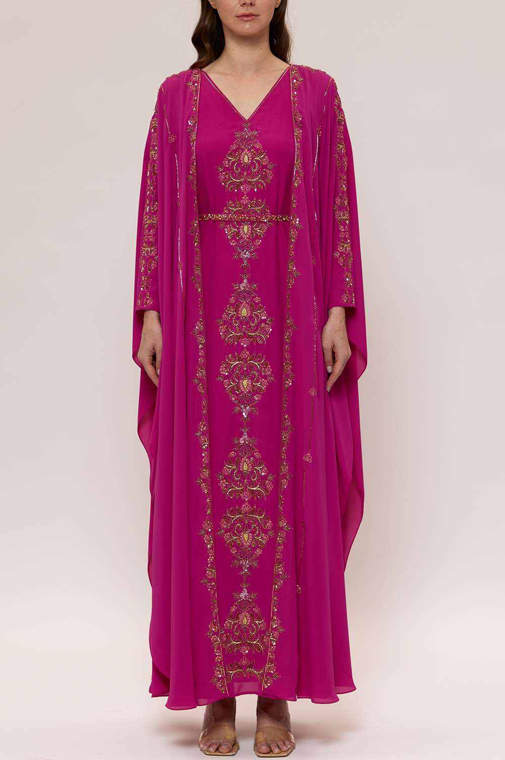 Fuchsia Zari Thoub