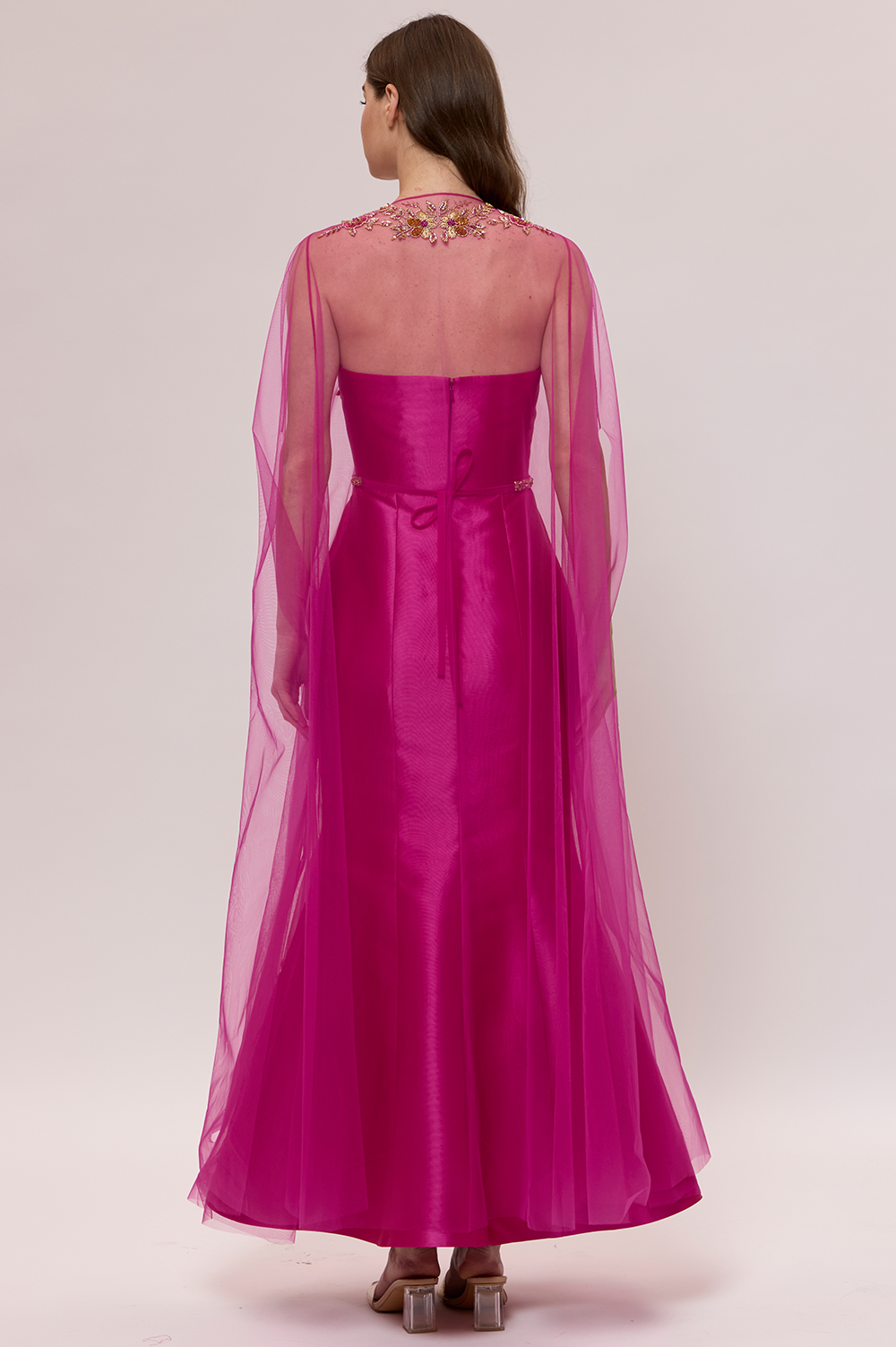 Fuchsia Mikado With Cape