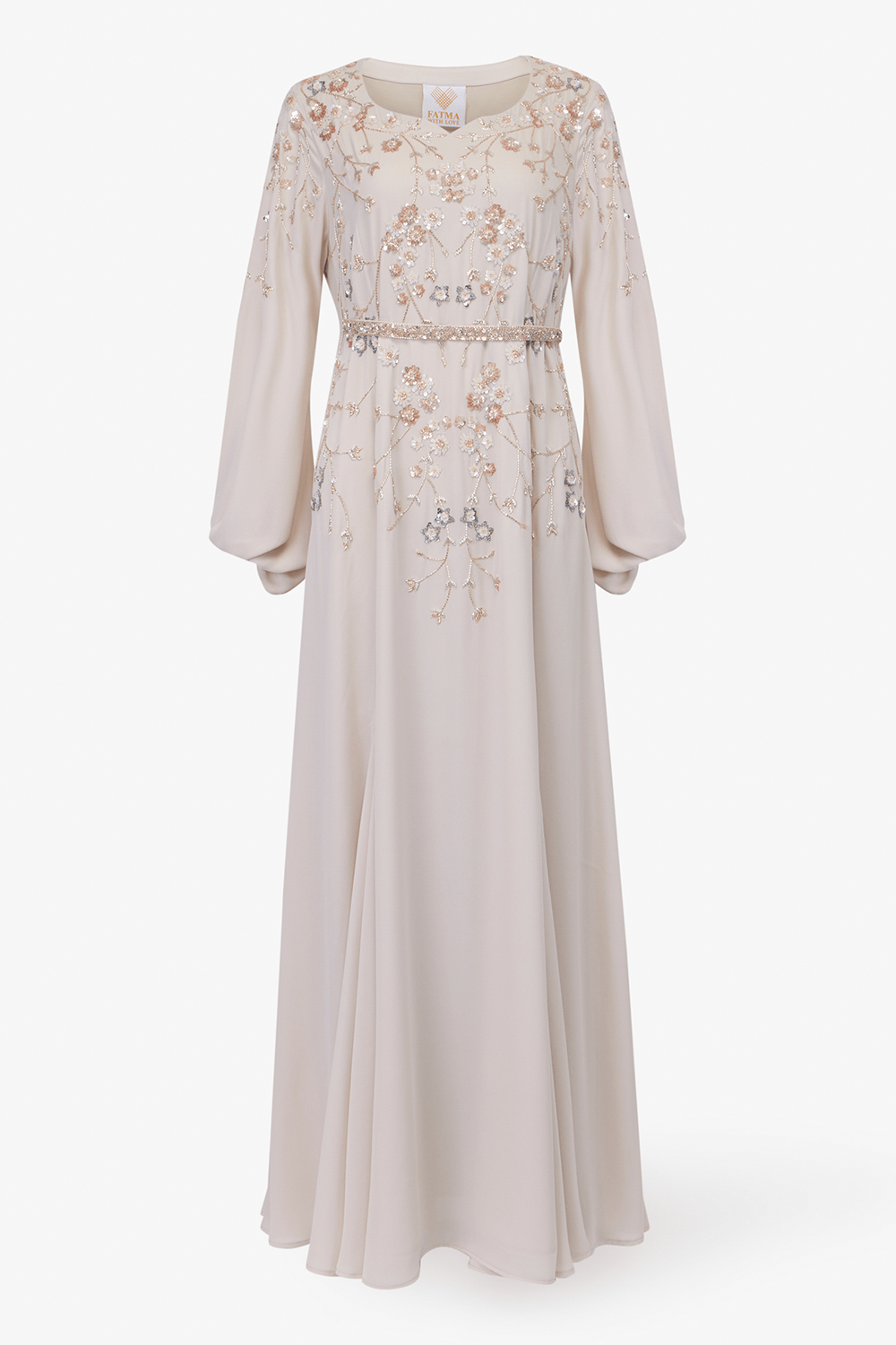 Ivory A-Line Kaftan