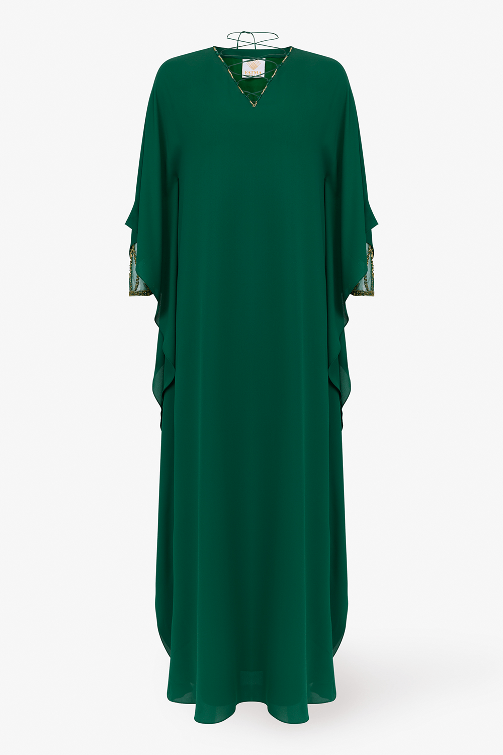 Emerald Green Gold Thoub