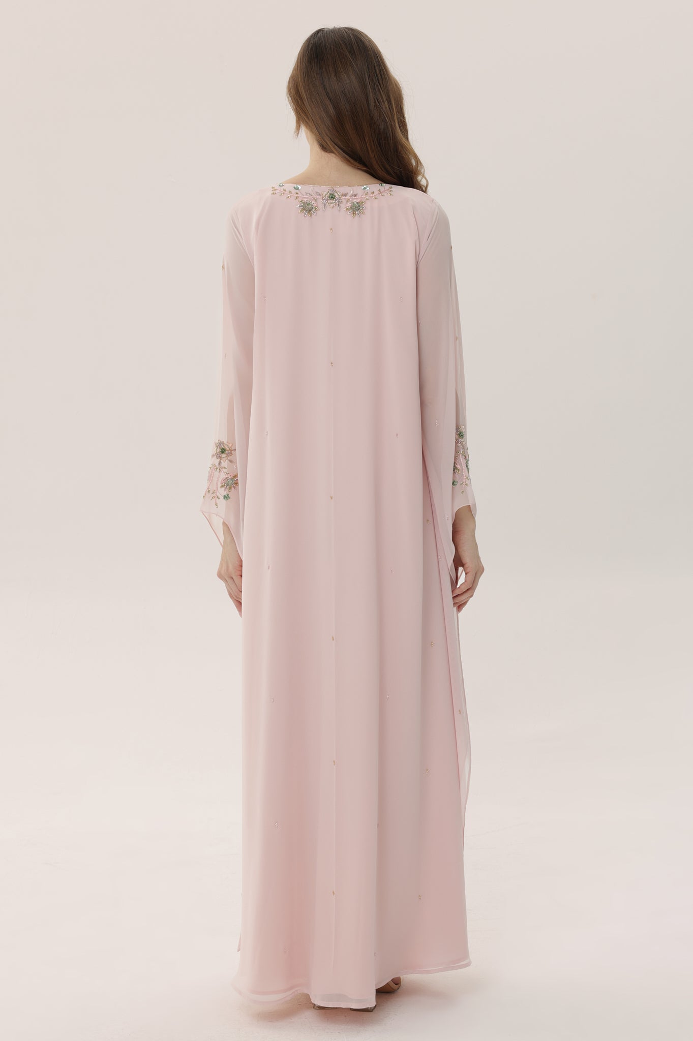 Pearl Blush Bloom Kaftan