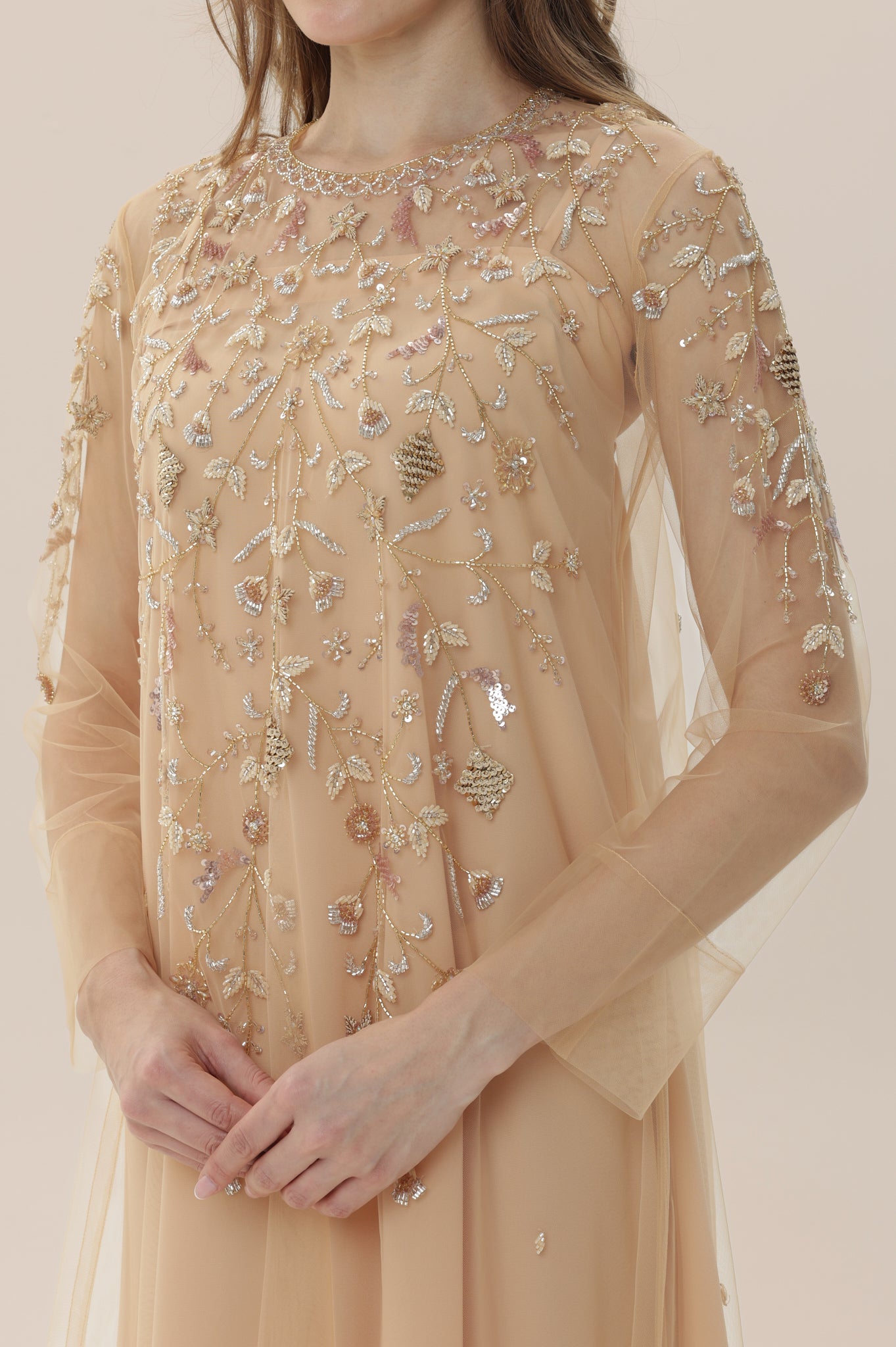 Latte Radiance Kaftan