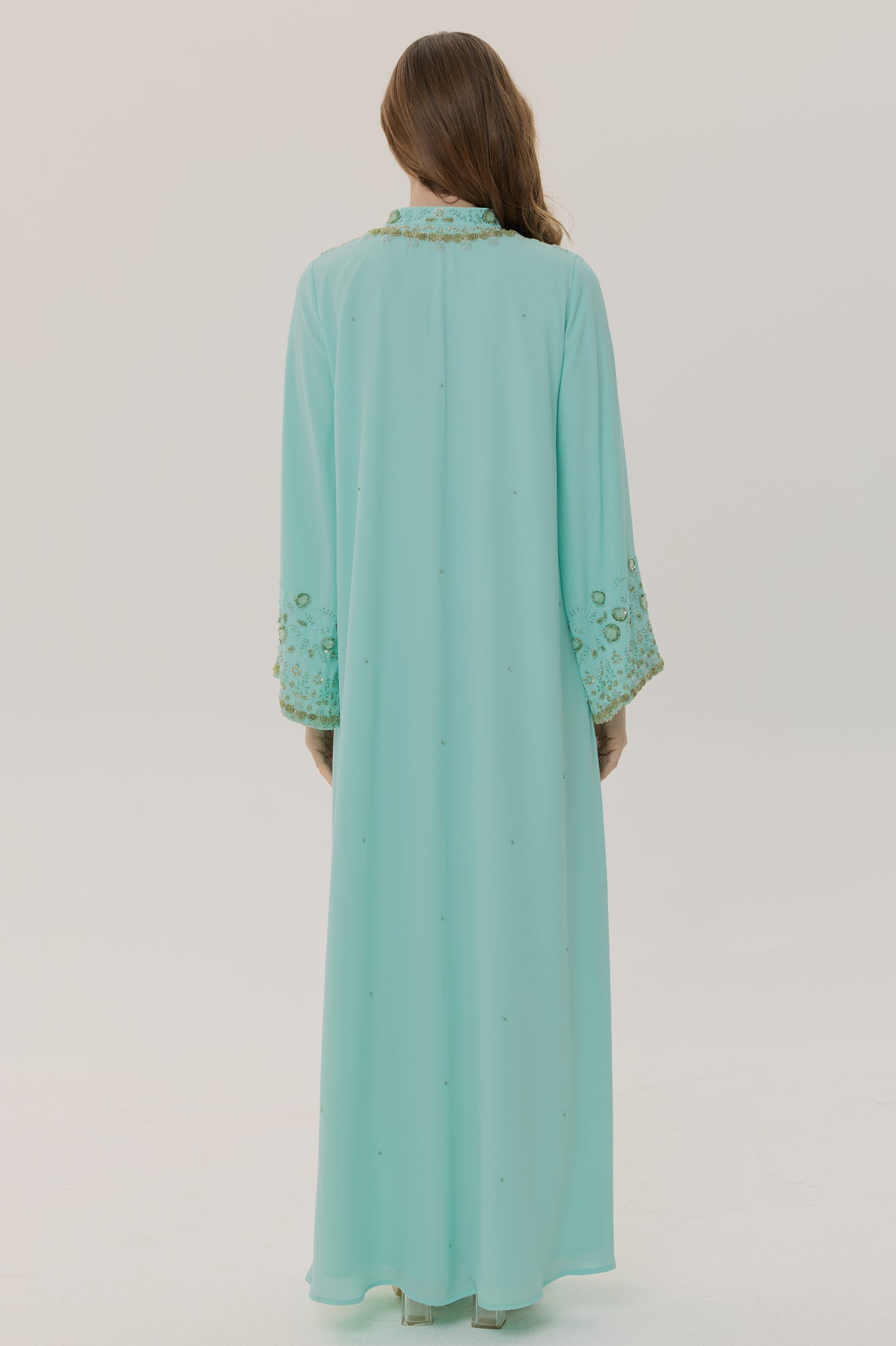Aqua Frost Kaftan