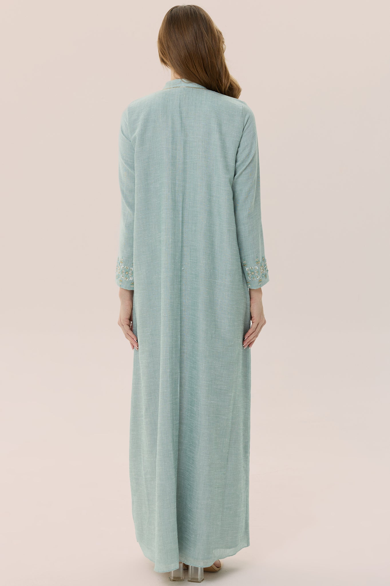 Gray Mist Kaftan