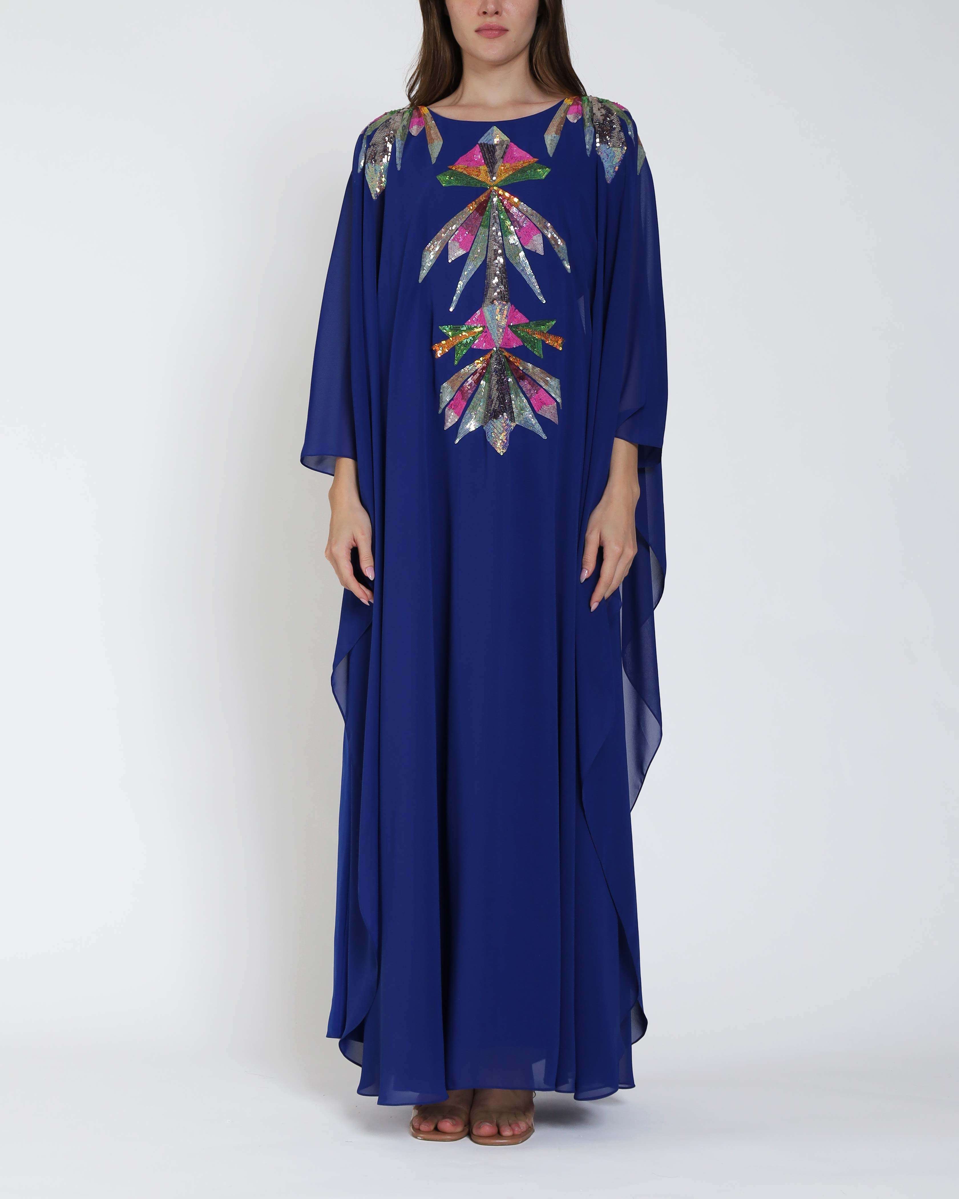 Royal Blue Thoub