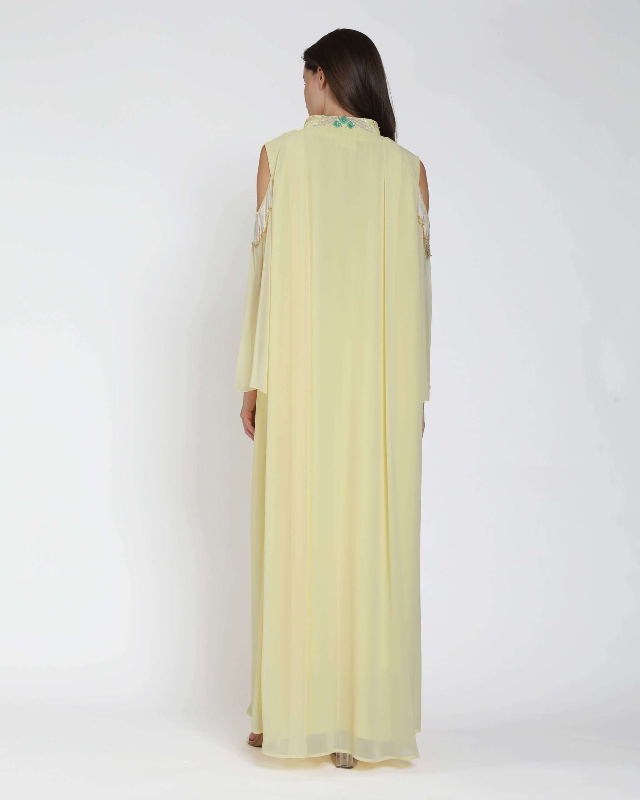 Yellow A-Line Kaftan