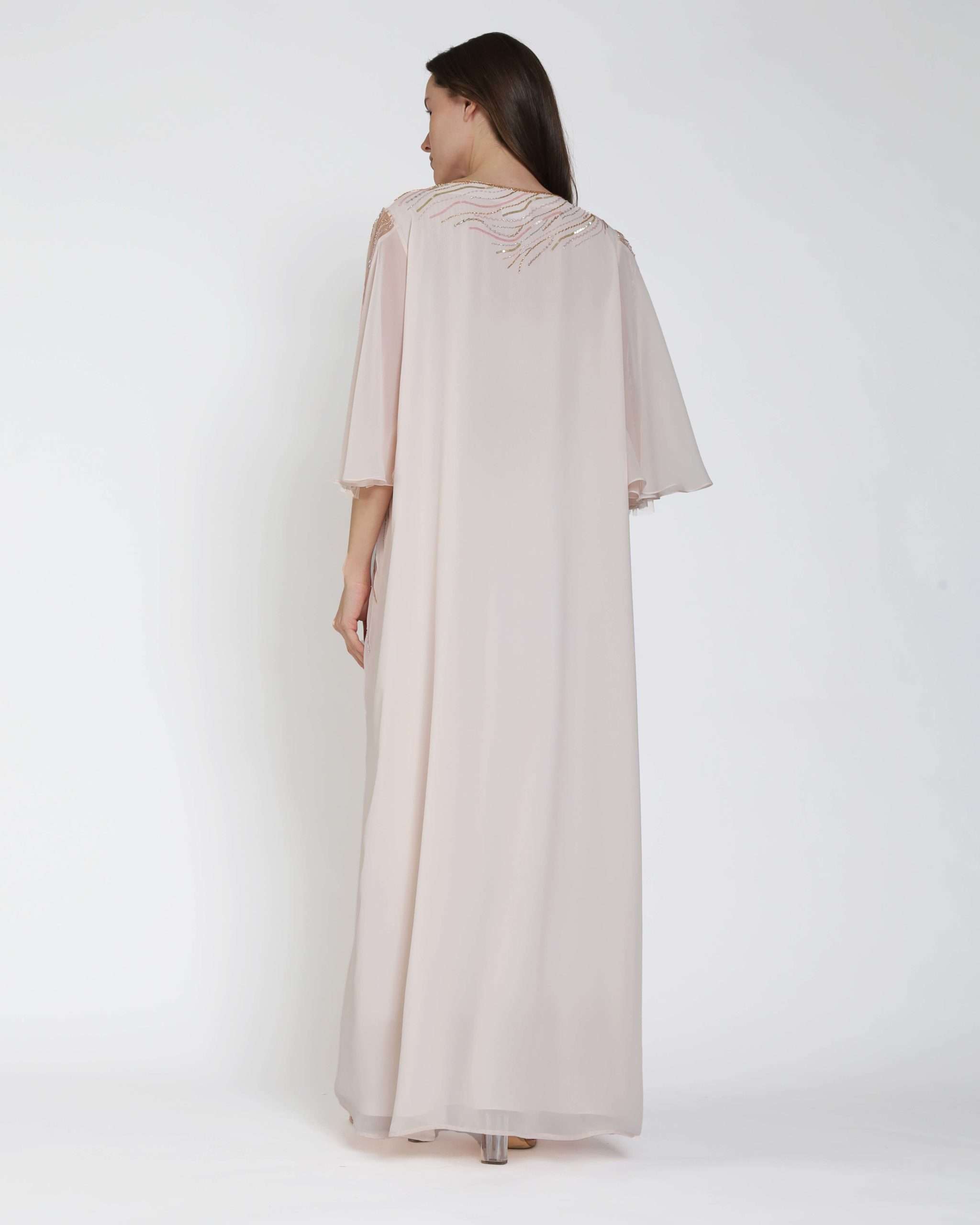 Whisper White A-Line Kaftan