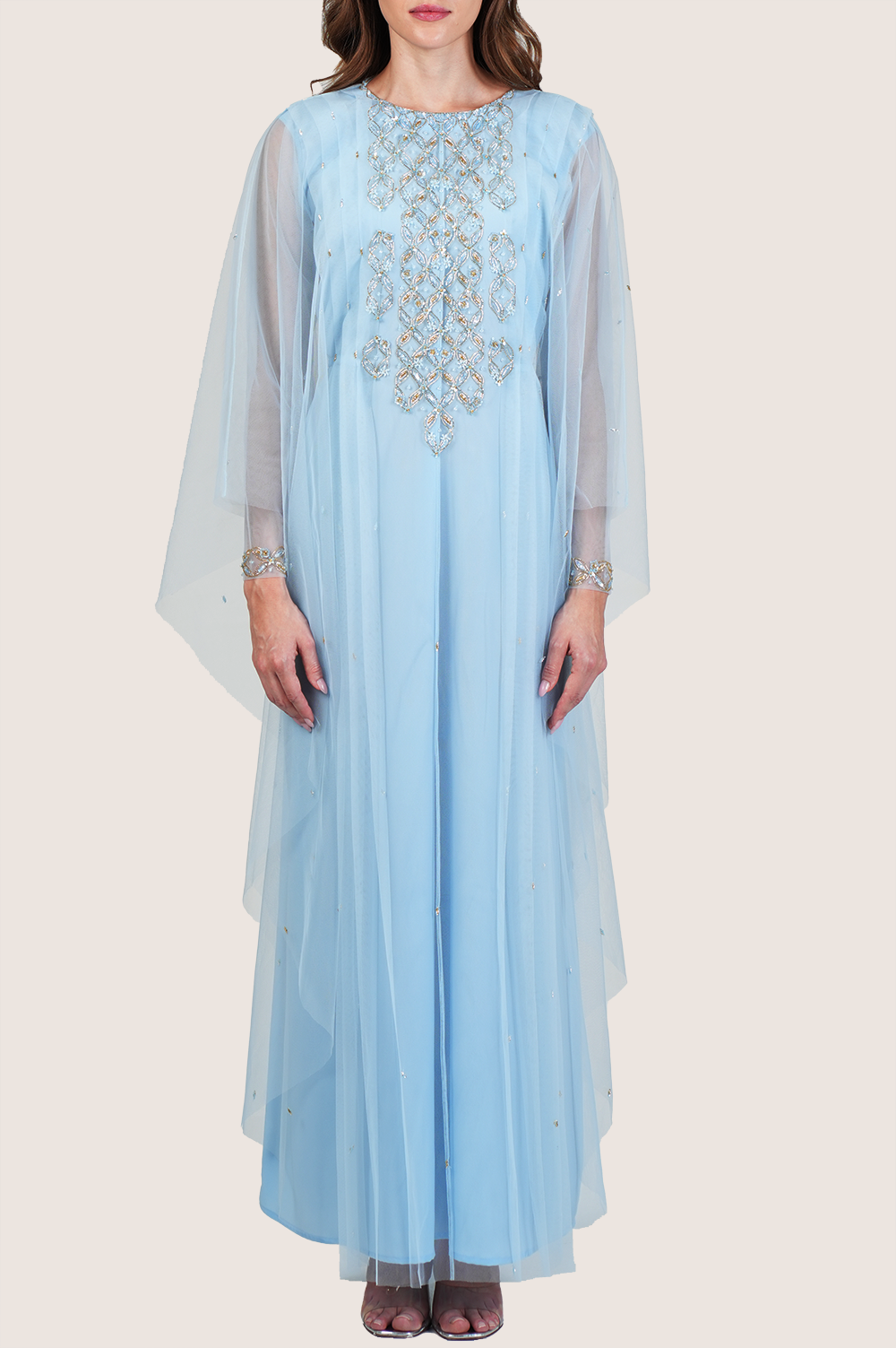 Floaty Blue Mist Thoub