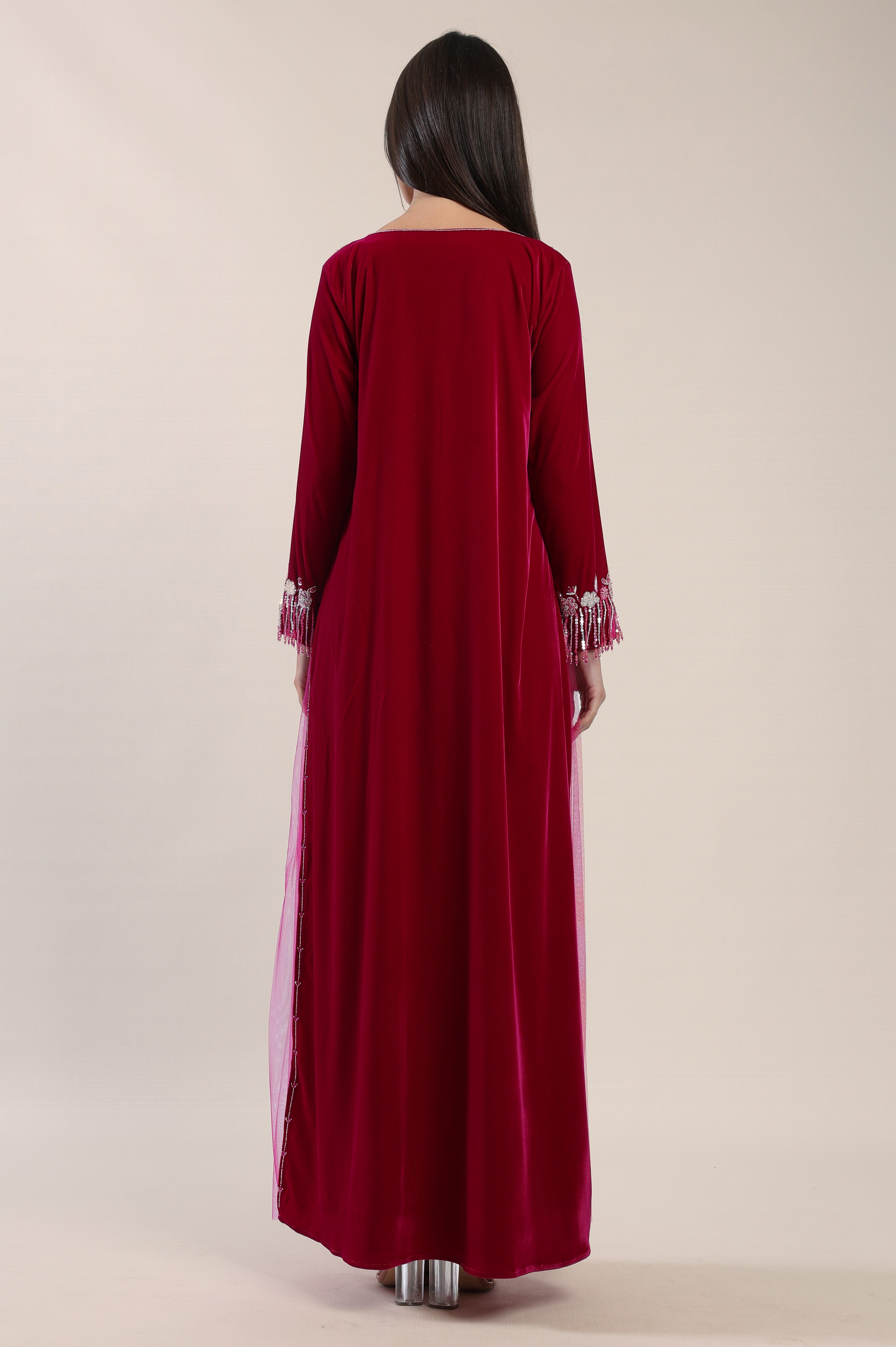 Barberry Velvet Kaftan