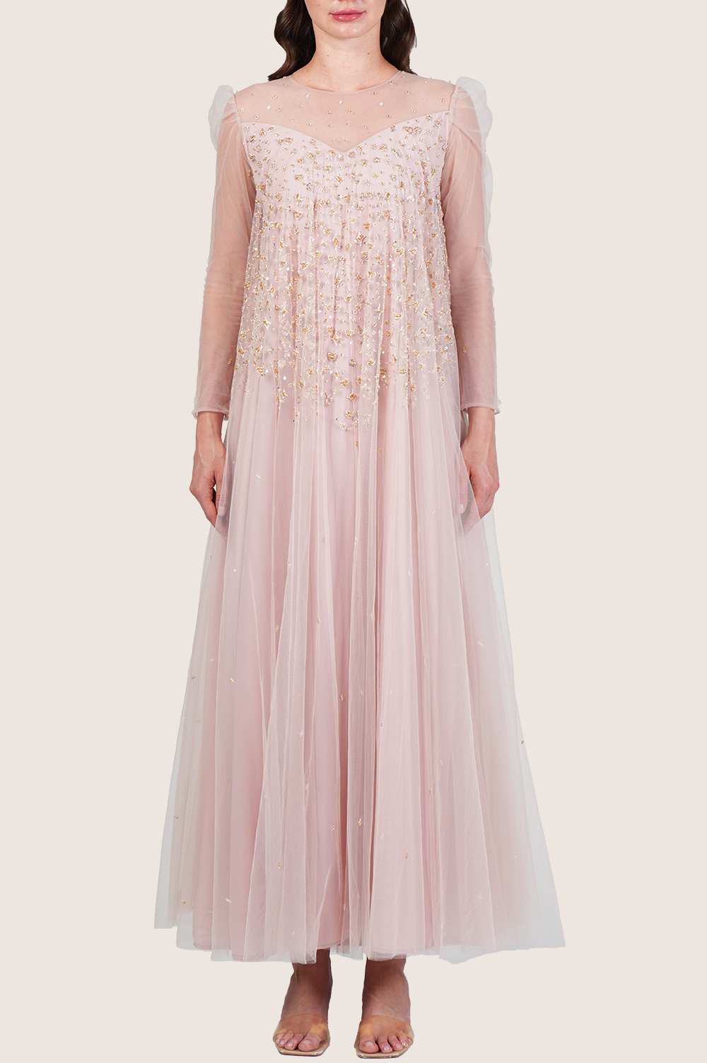 Dusky Crystal Kaftan