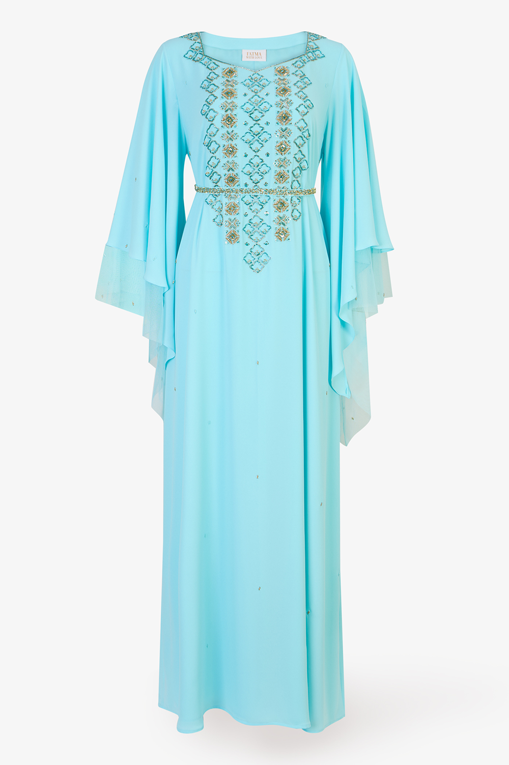 Water Ballet A-Line  Kaftan