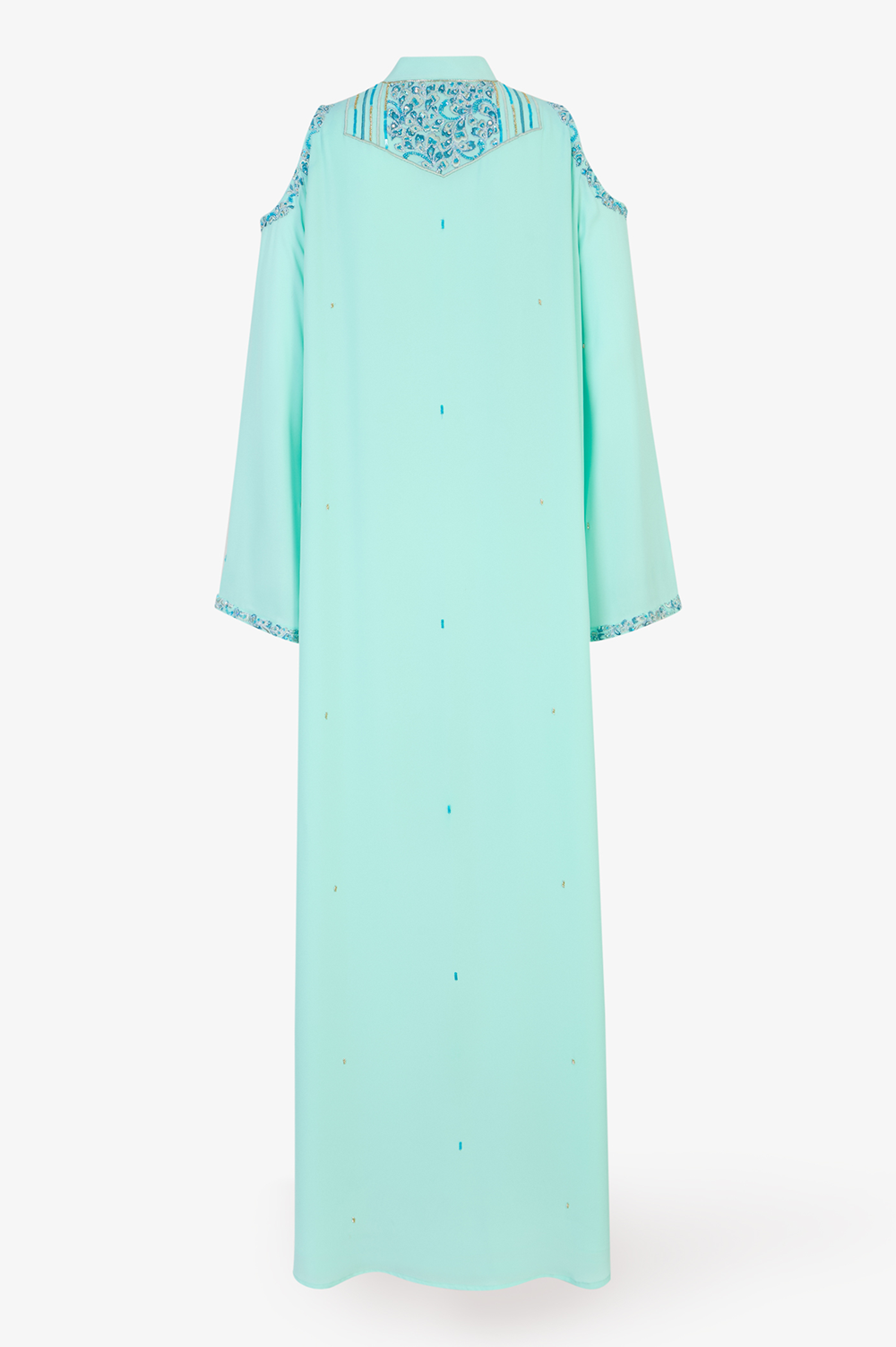 Fair Aqua A-Line kaftan