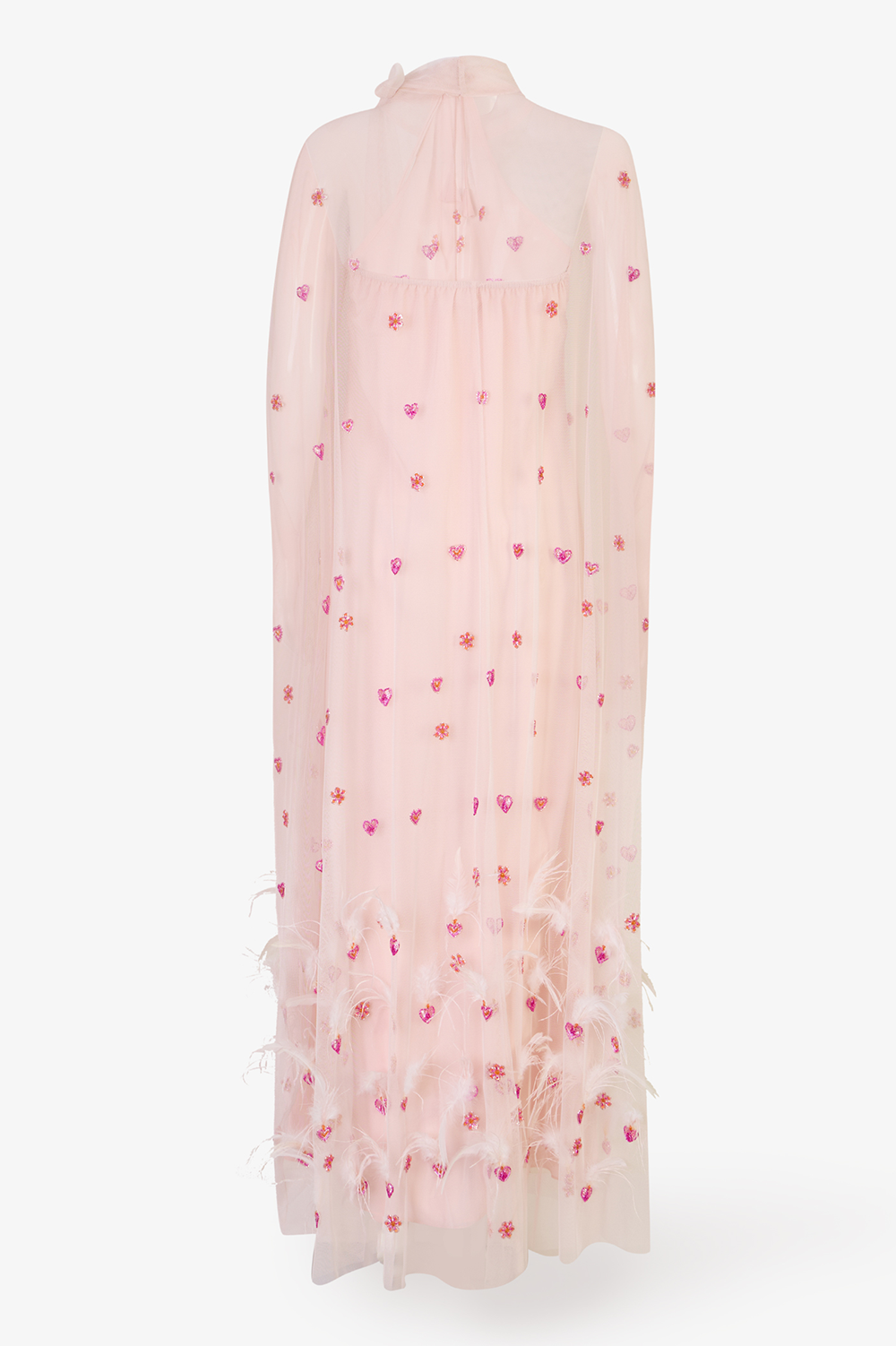 English Rose Cape Dress