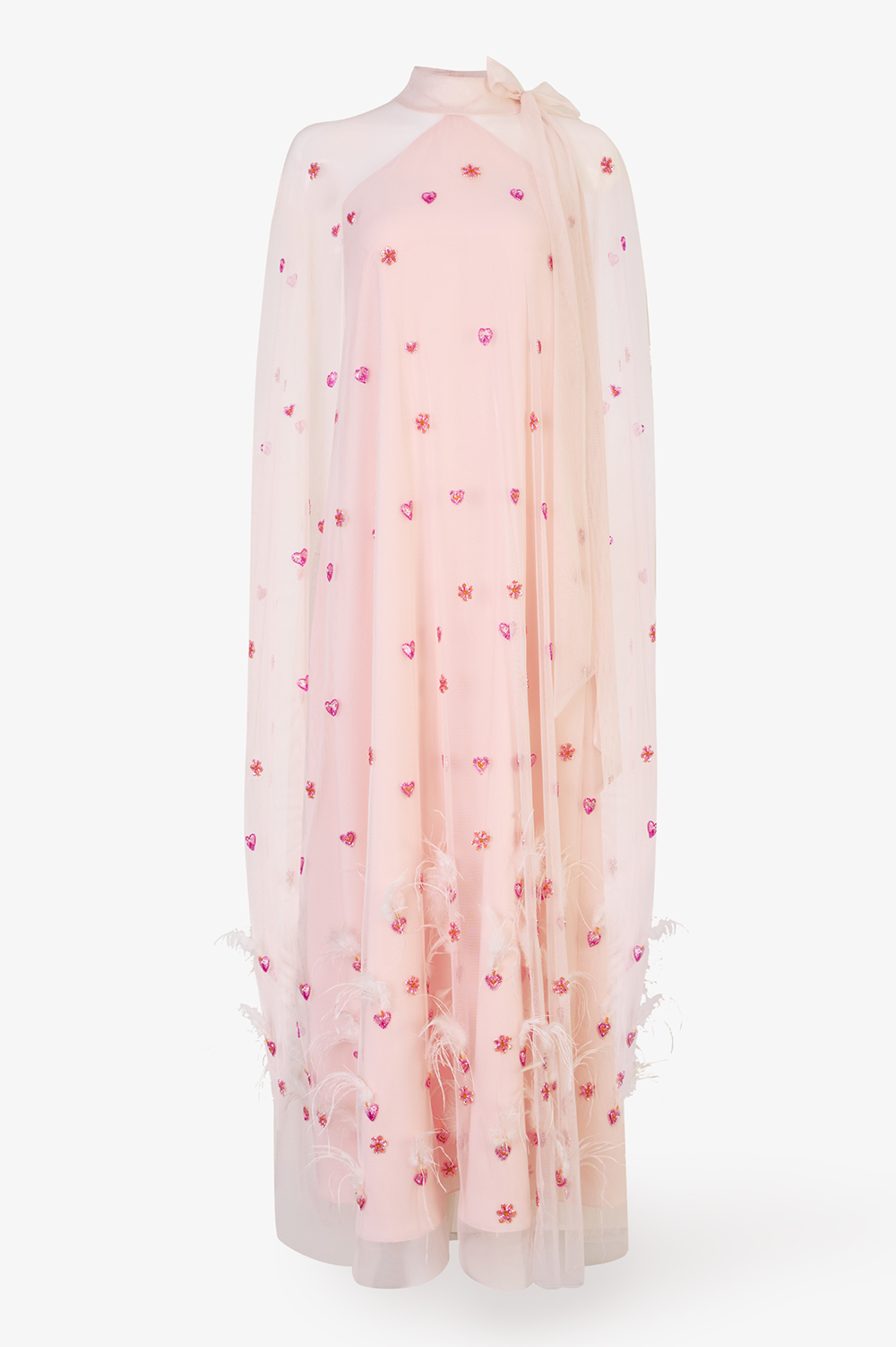English Rose Cape Dress