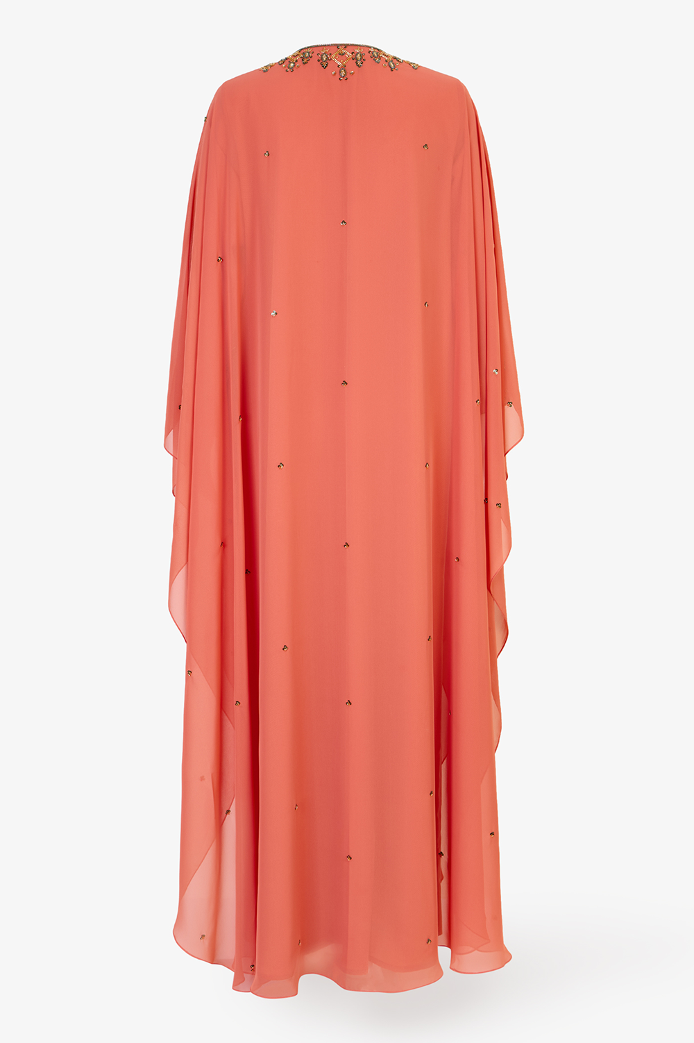 Coral Orange Thoub