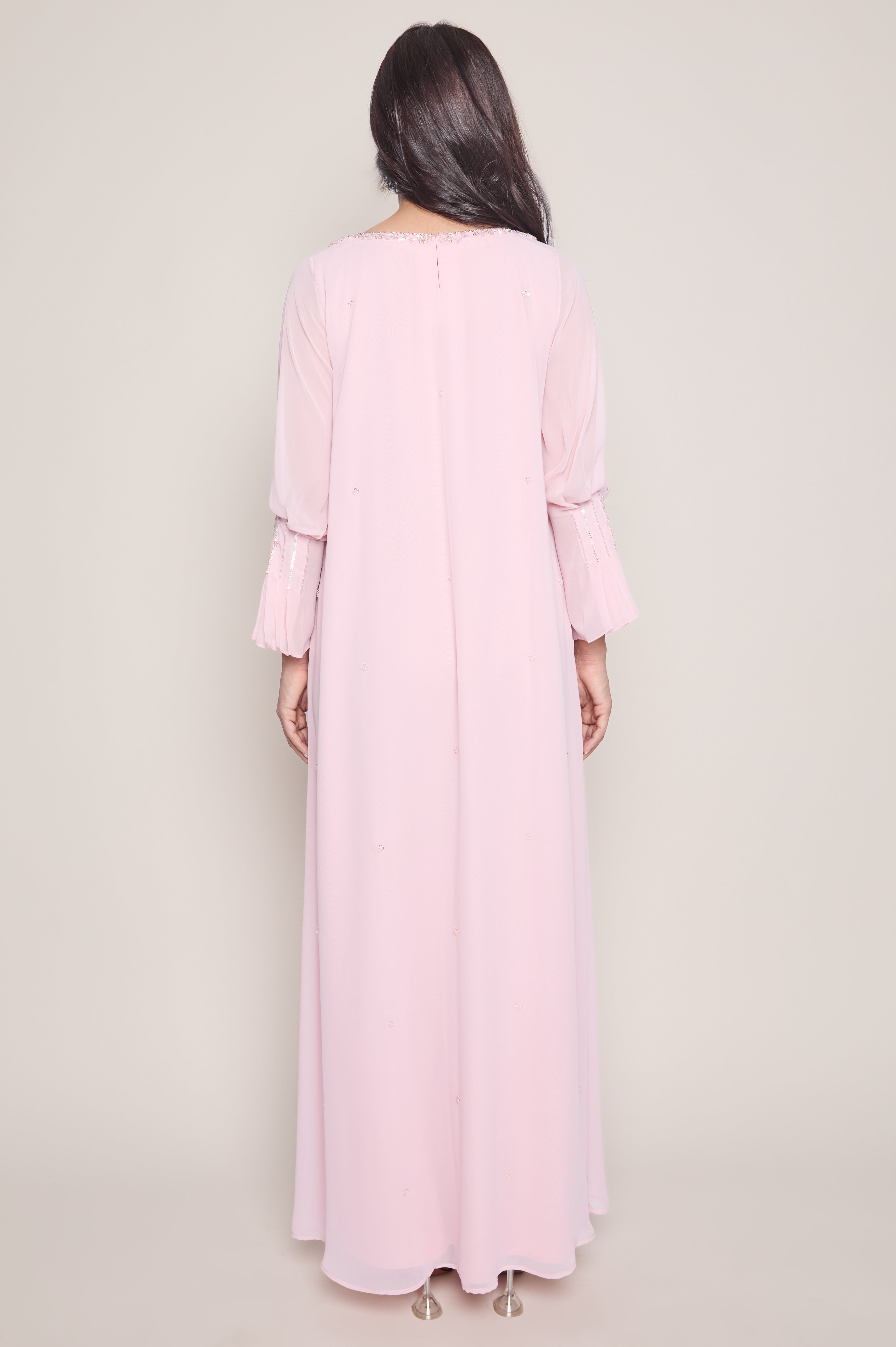 Coral Blush A-Line Kaftan