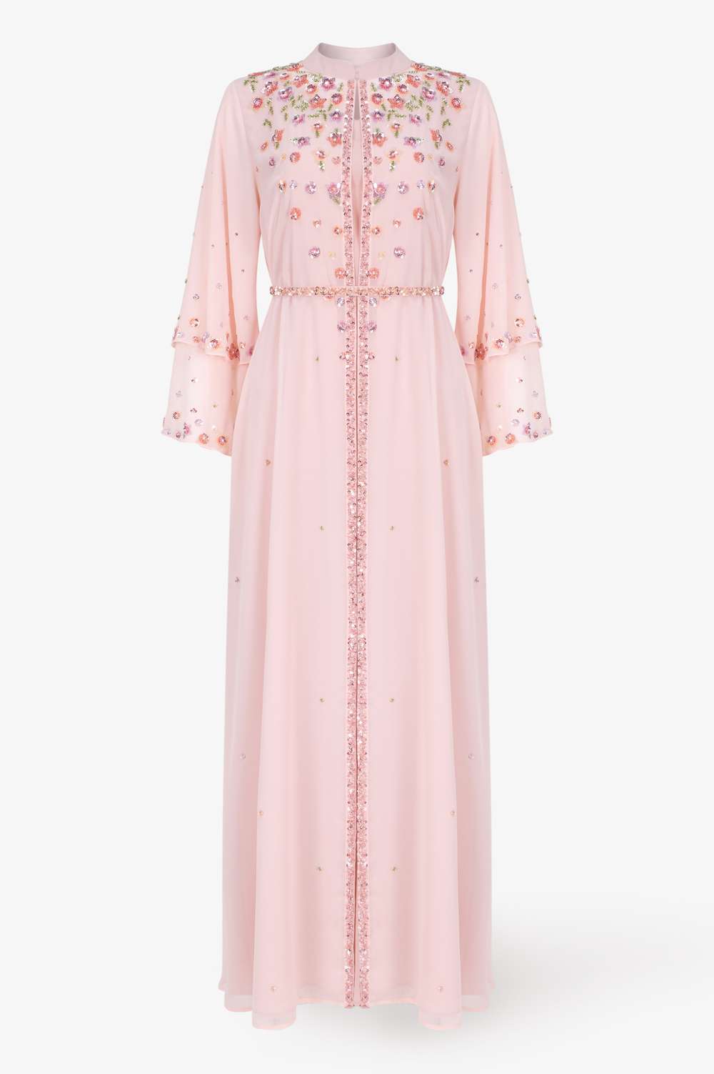 Pearl Pink A-Line Kaftan