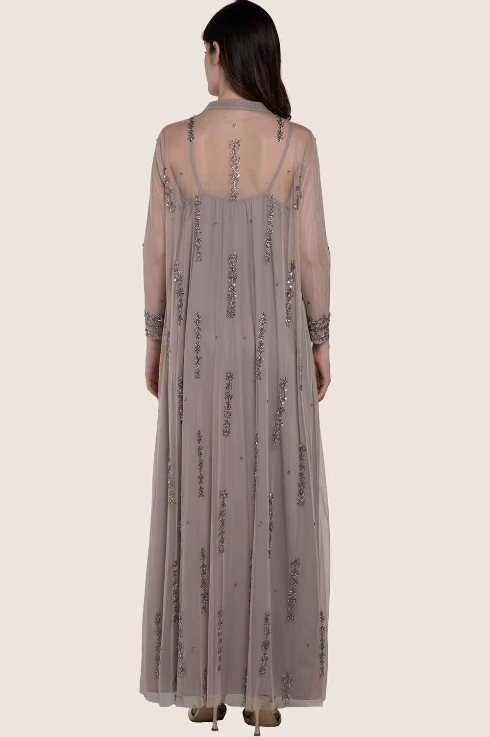 Nacreous Clouds A-Line kaftan