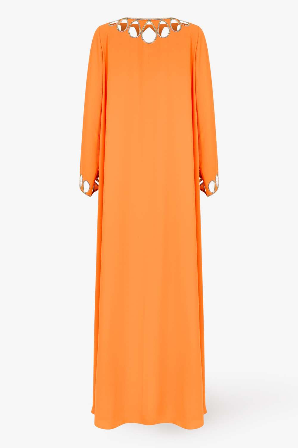 Sun Orange A-Line Kaftan