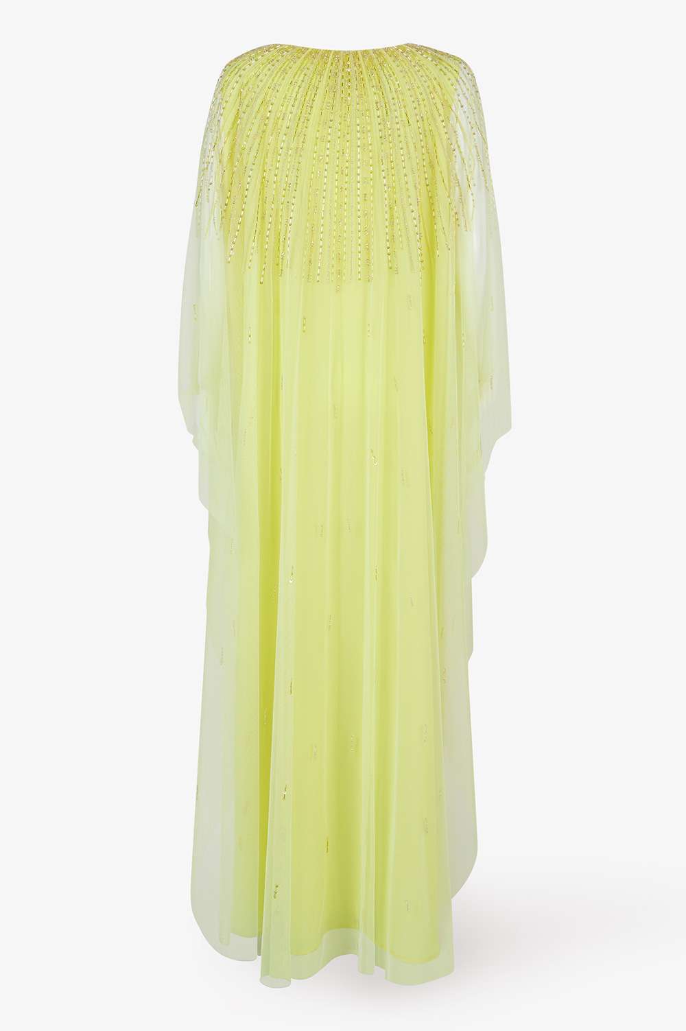 Yellow Pear Tulle Thoub