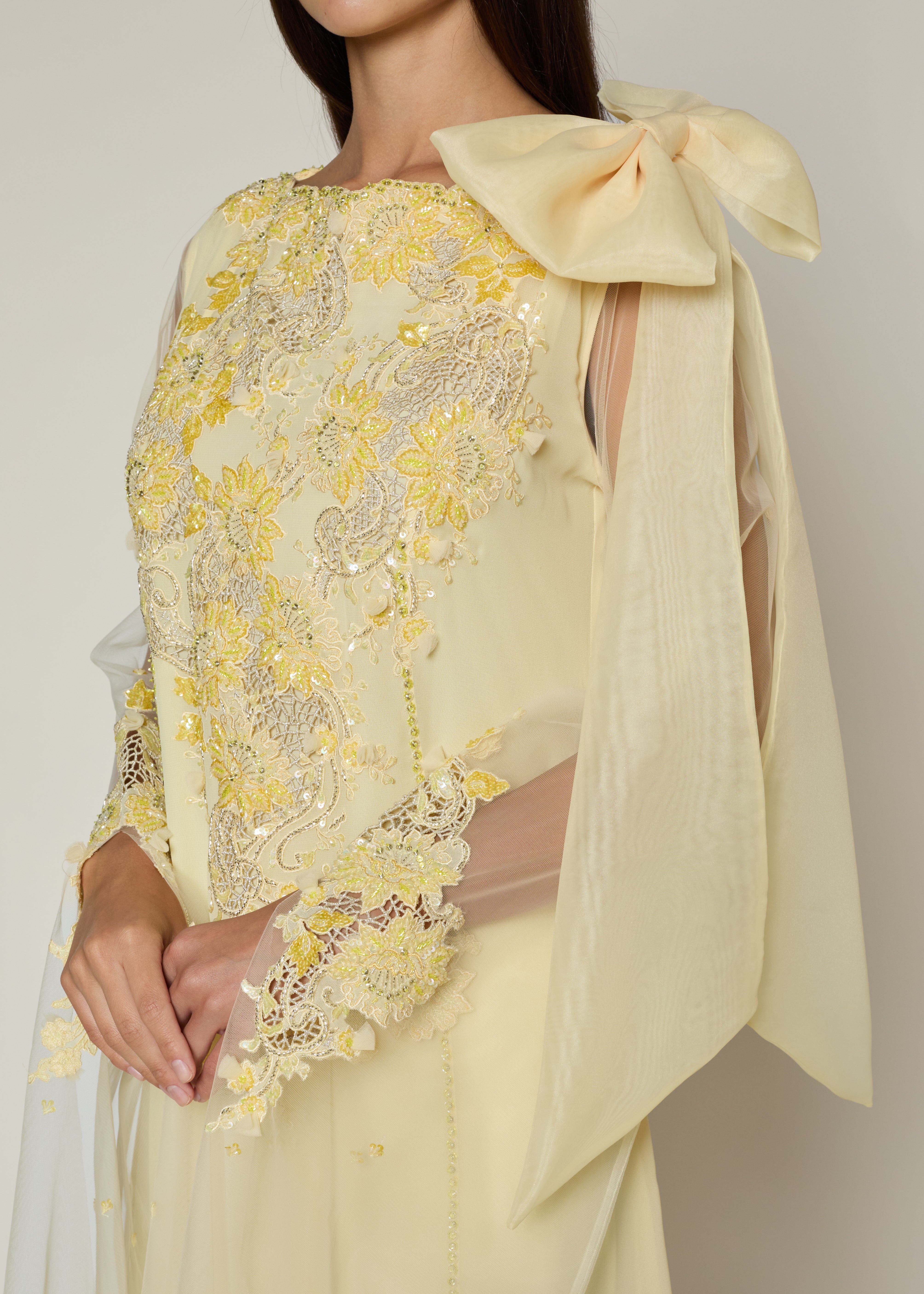 Butter Yellow Dress