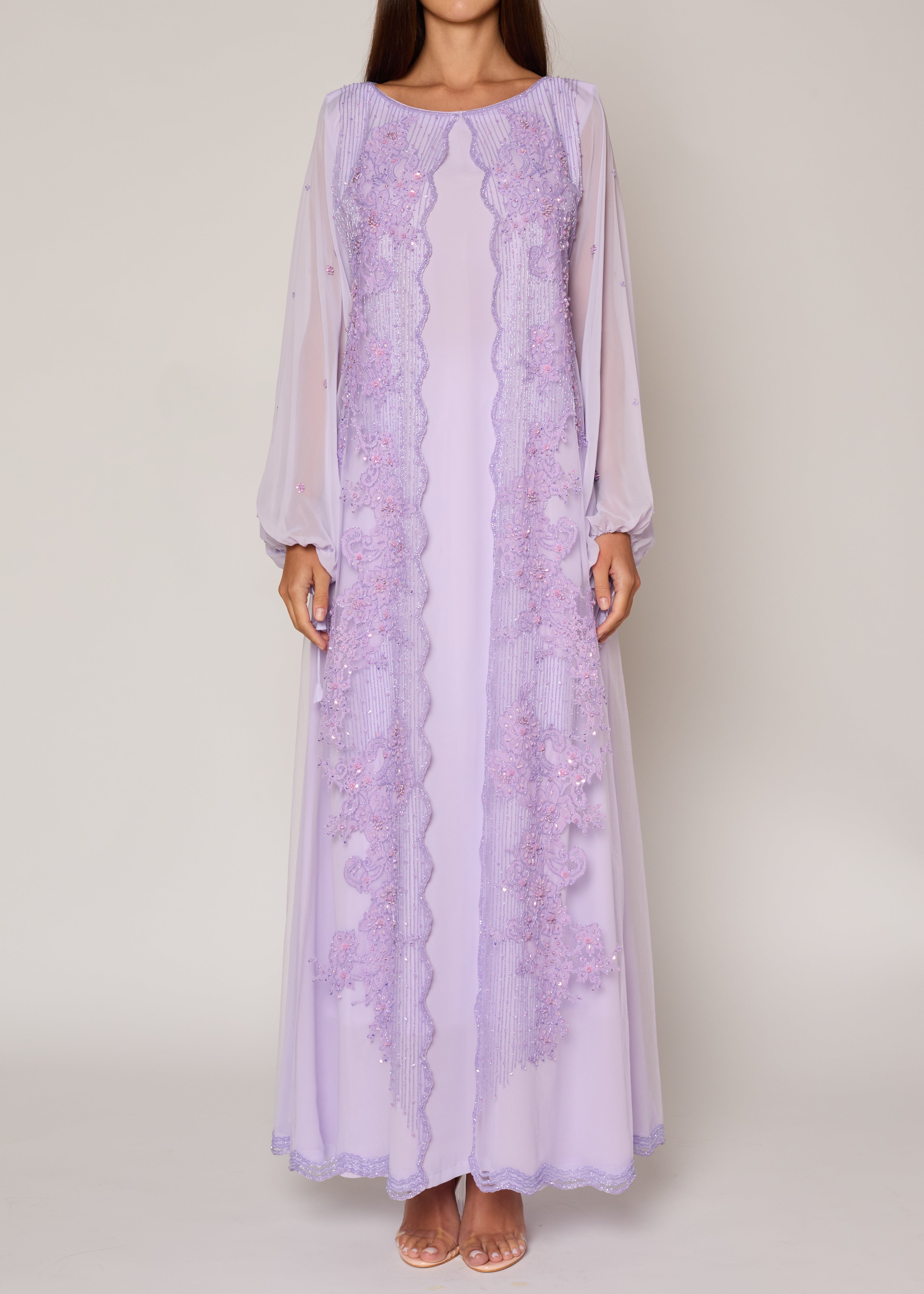 Orchid Purple Kaftan