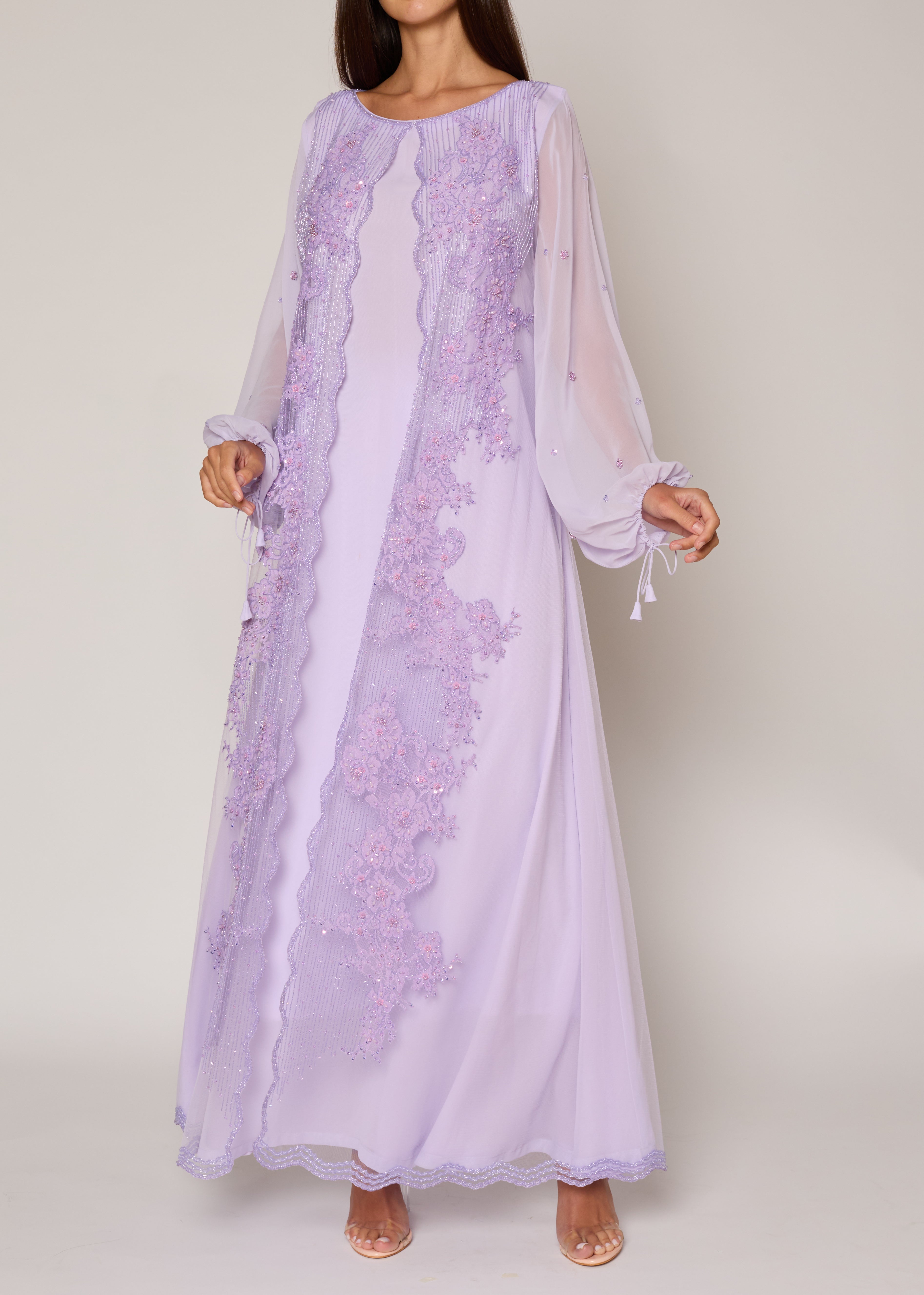 Orchid Purple Kaftan
