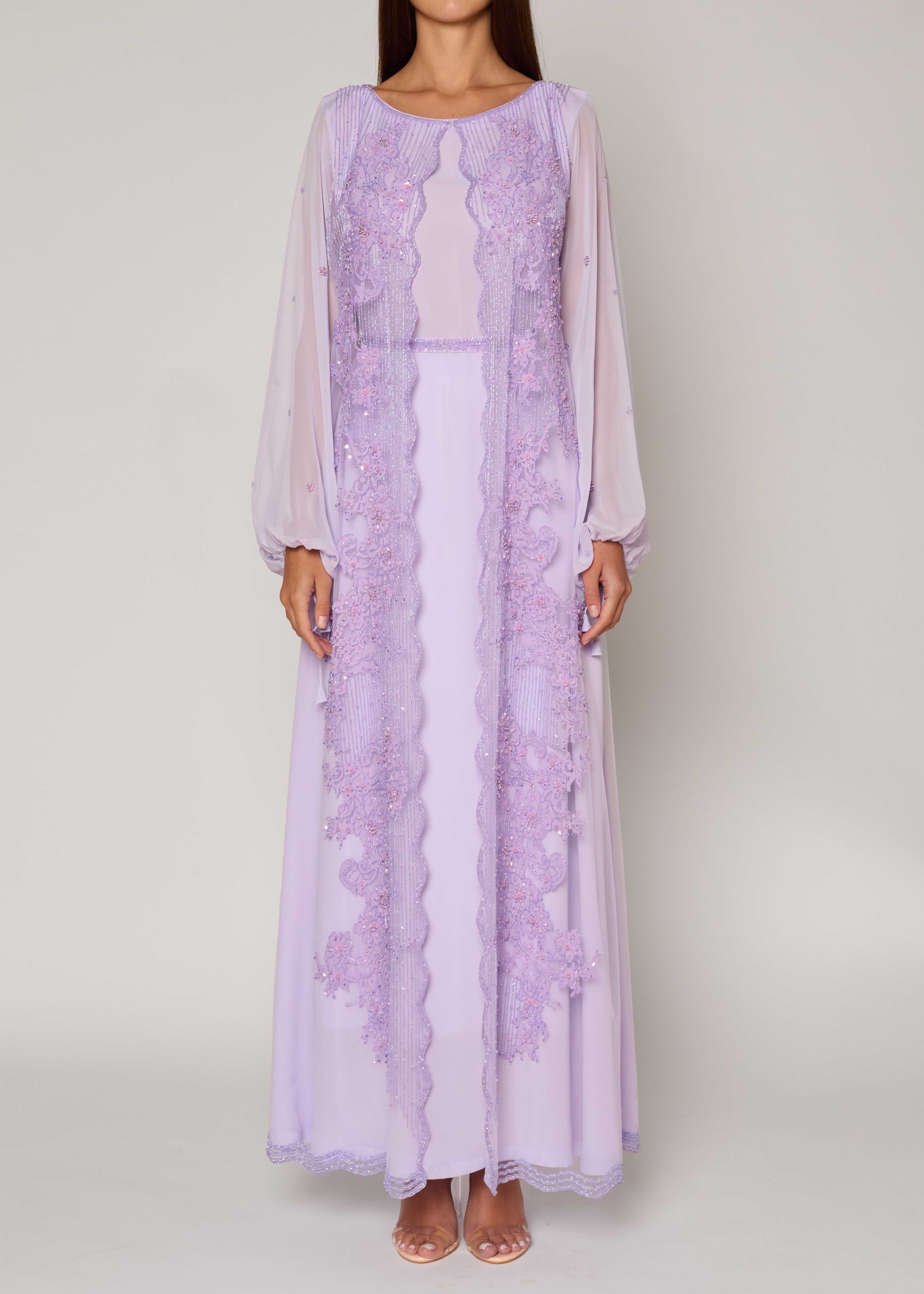 Orchid Purple Kaftan