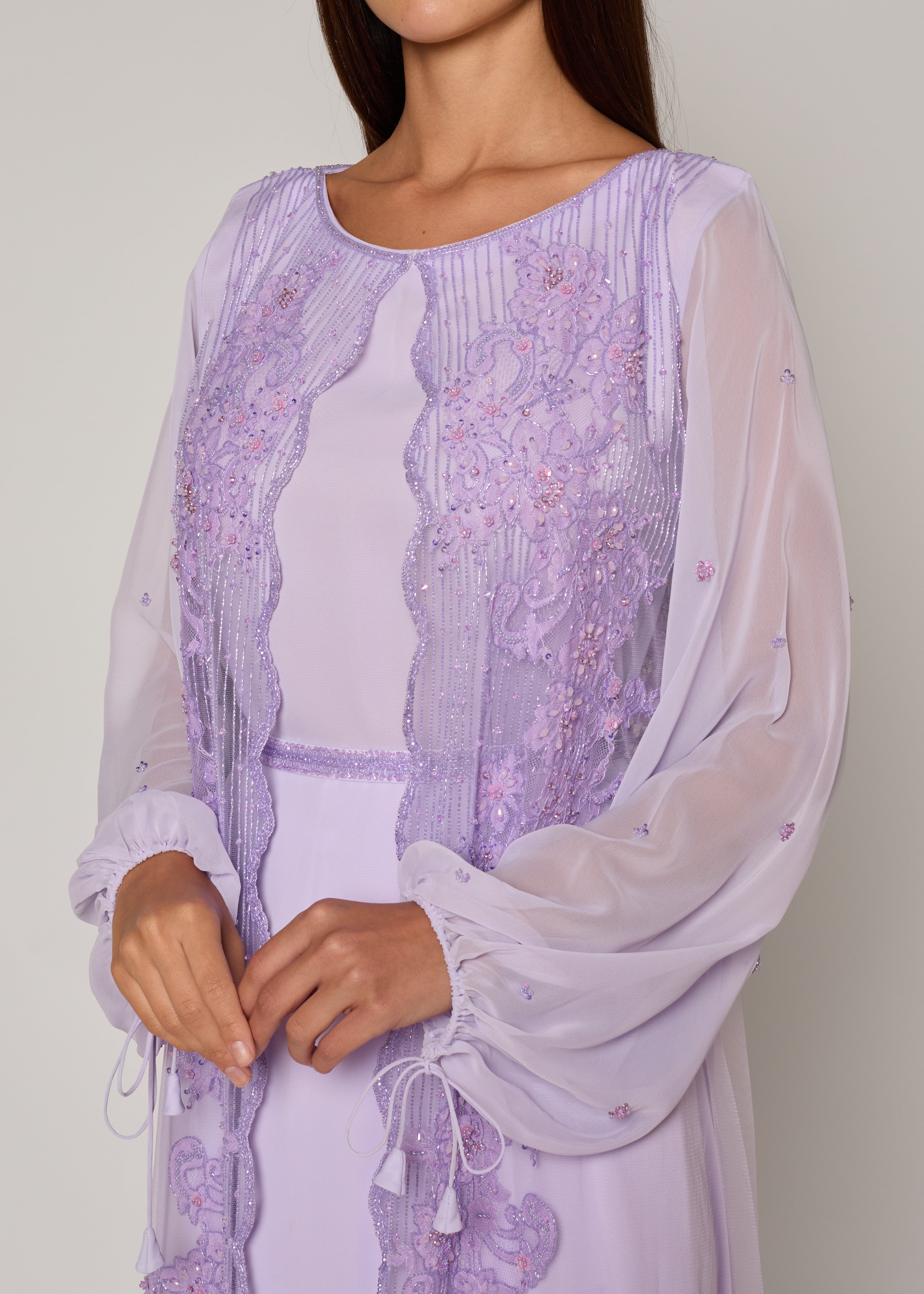 Orchid Purple Kaftan
