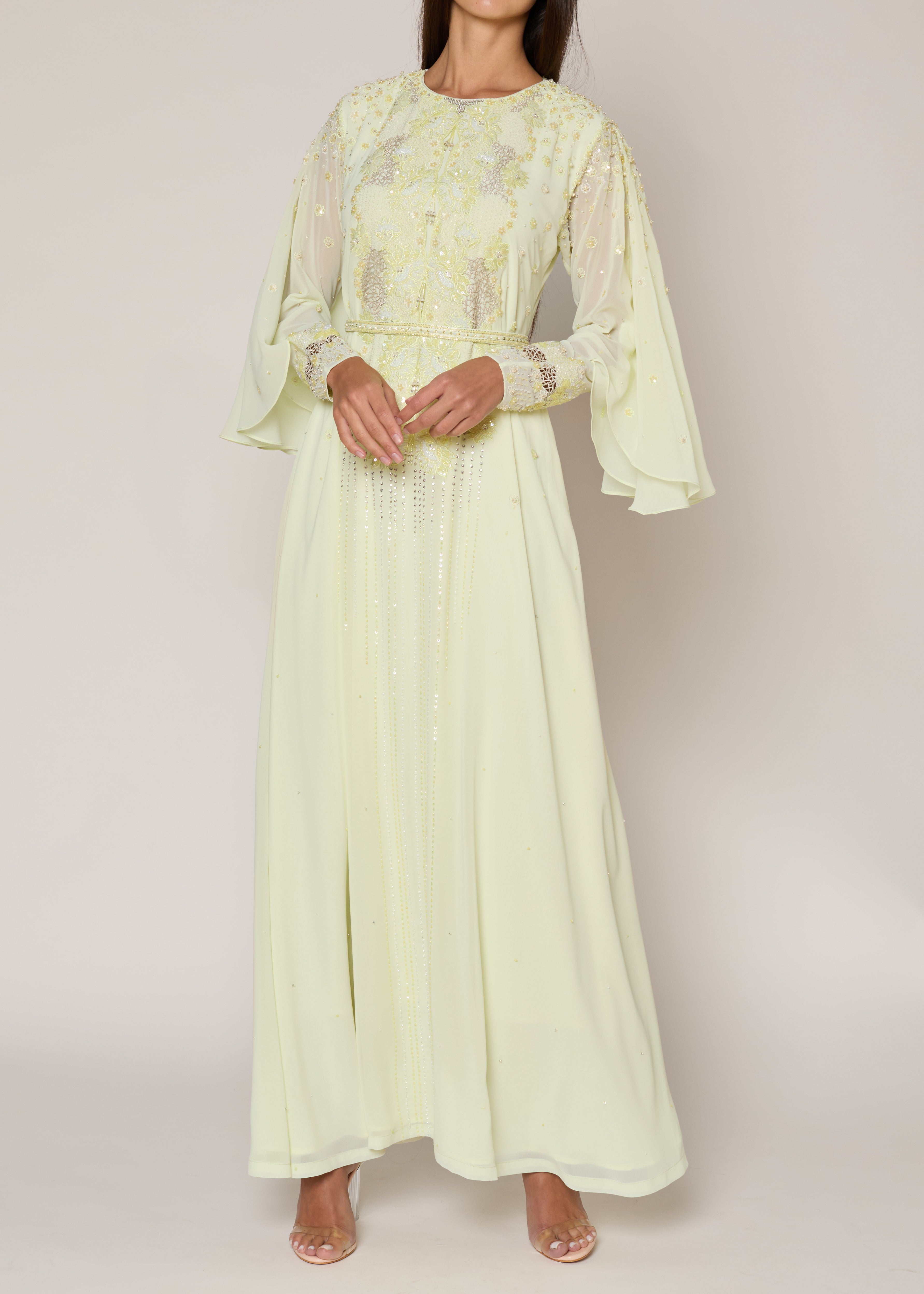 Lemon Yellow Kaftan