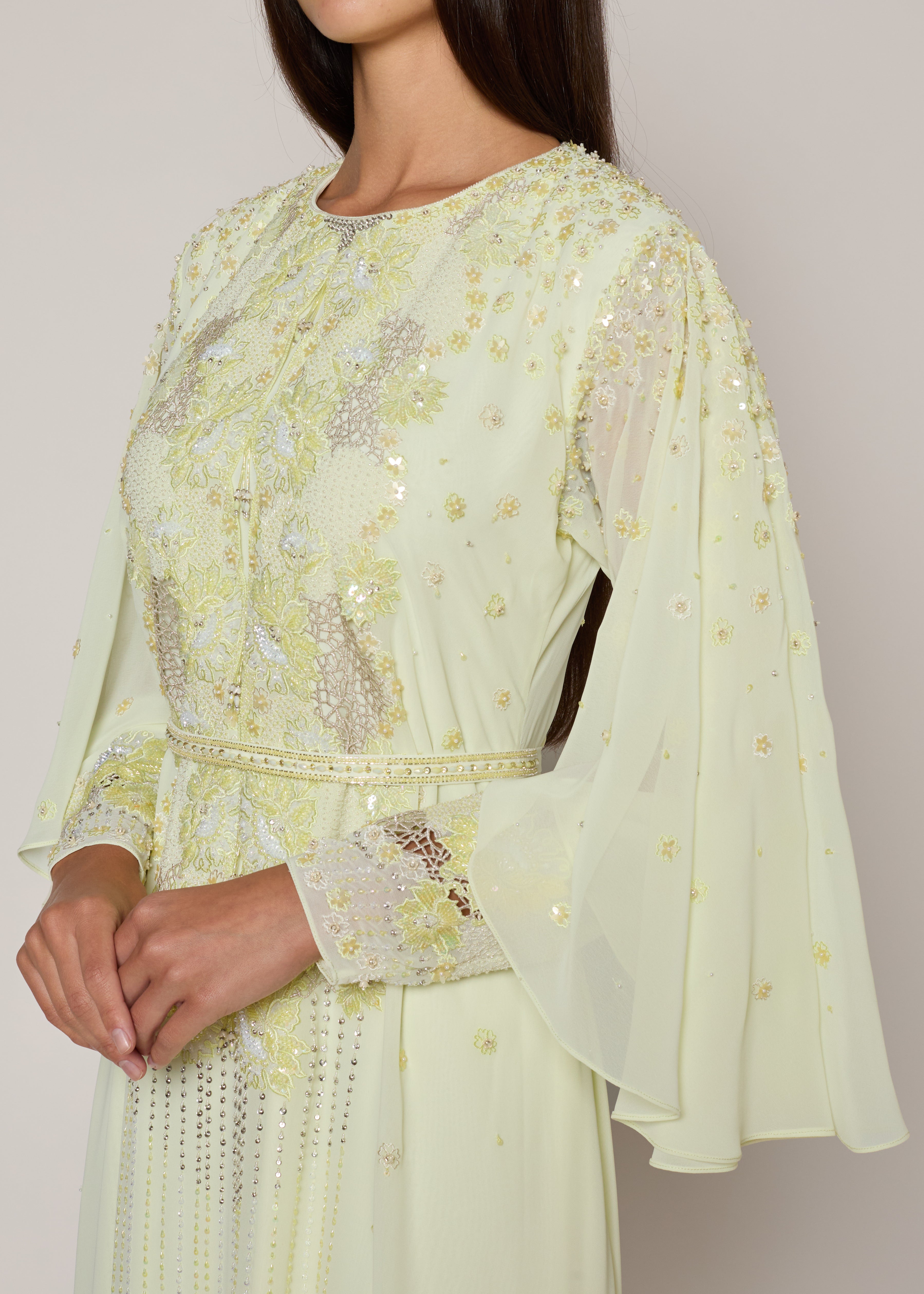 Lemon Yellow Kaftan