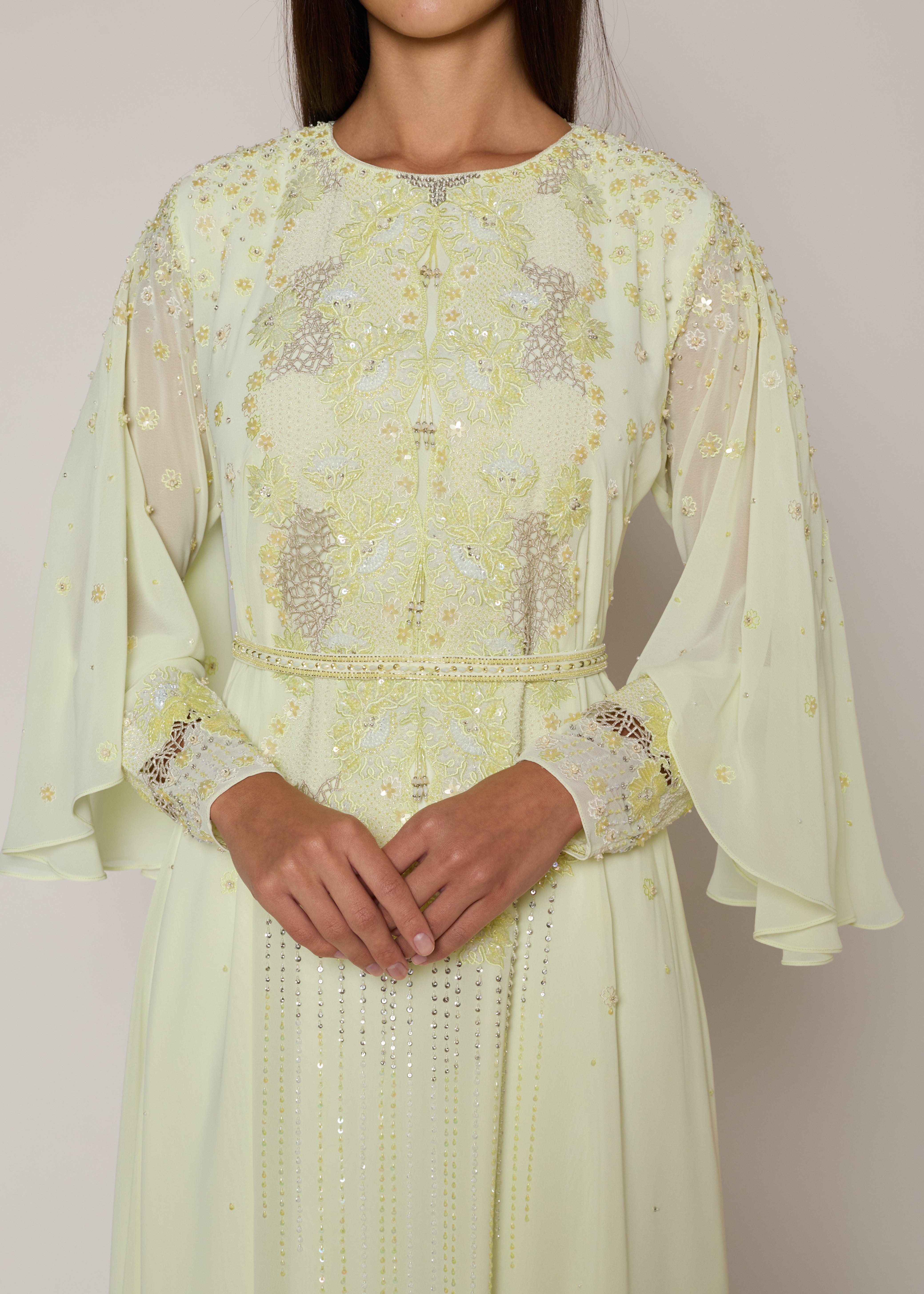 Lemon Yellow Kaftan