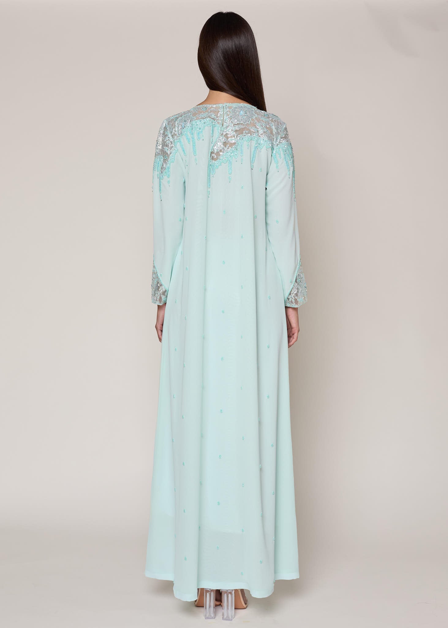Aqua Green Kaftan