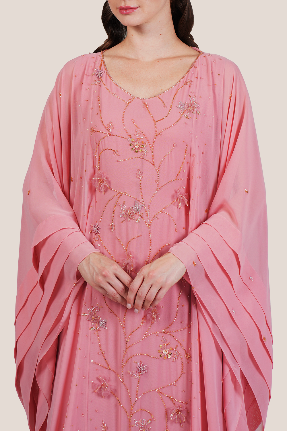 Ethereal Rosette Thoub
