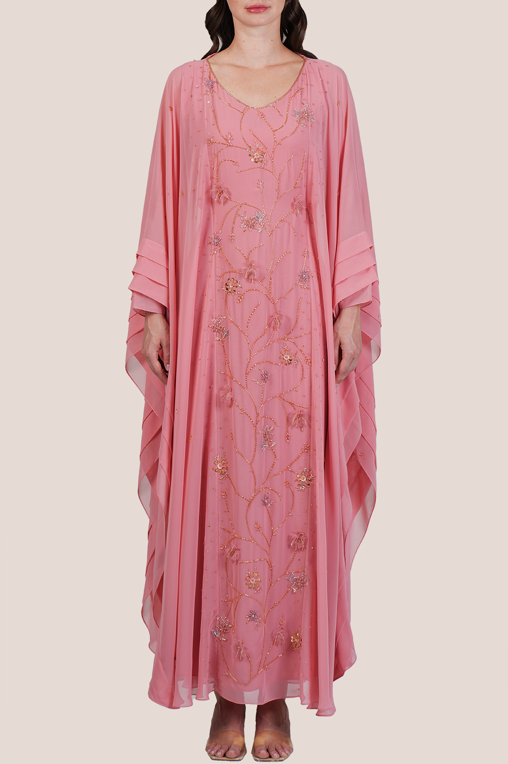 Ethereal Rosette Thoub