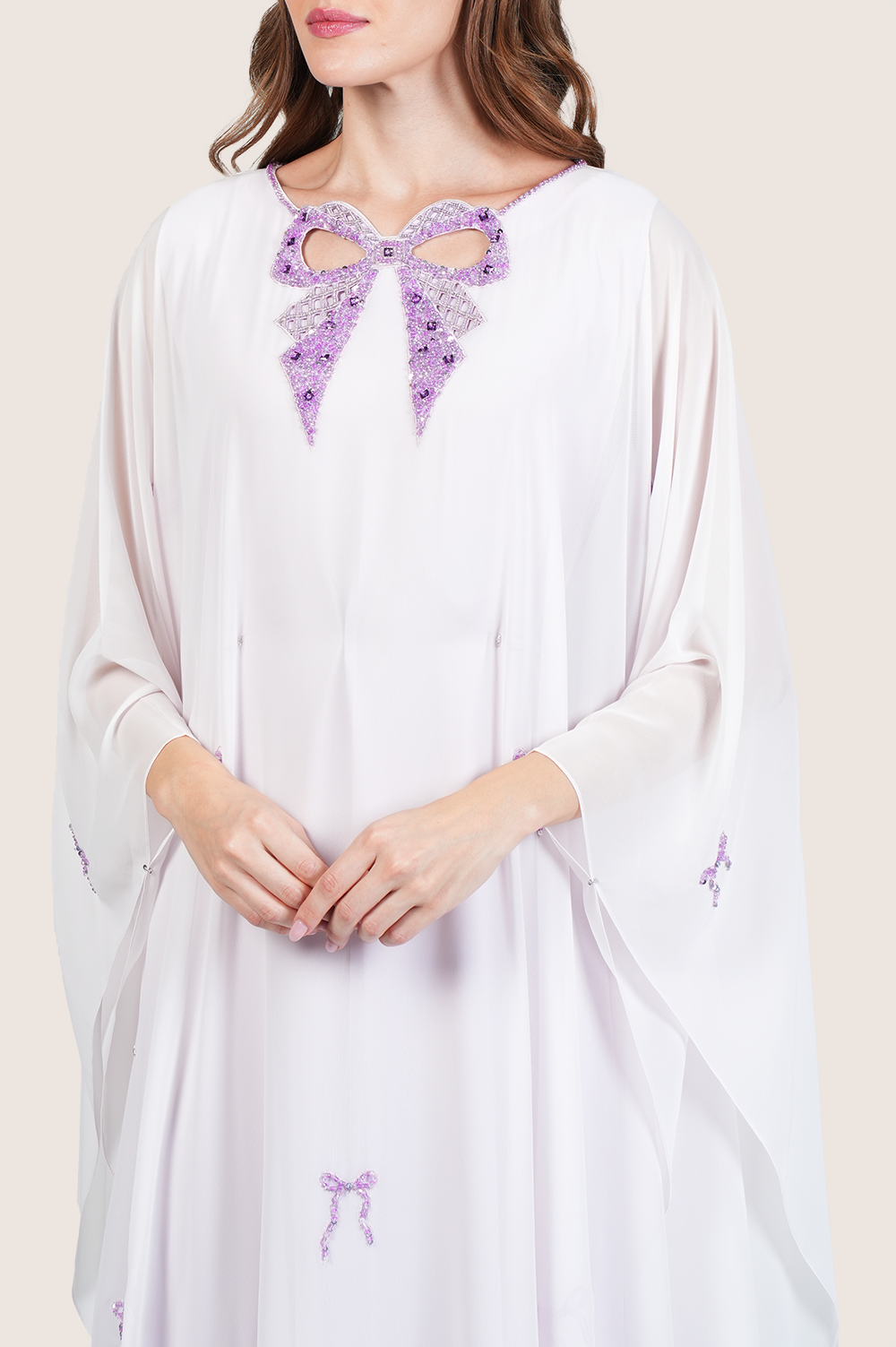 Lavender Bow Thoub