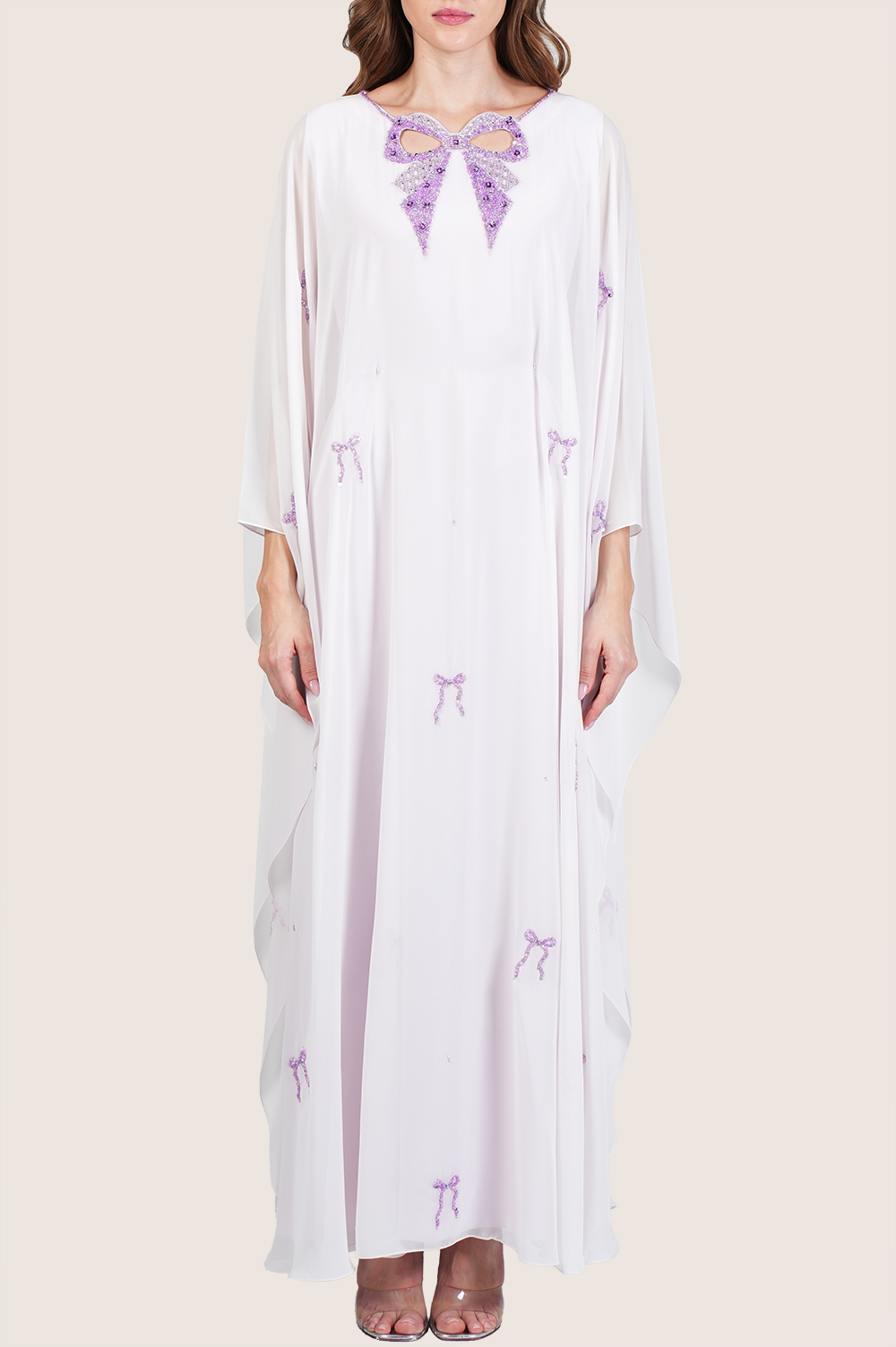 Lavender Bow Thoub