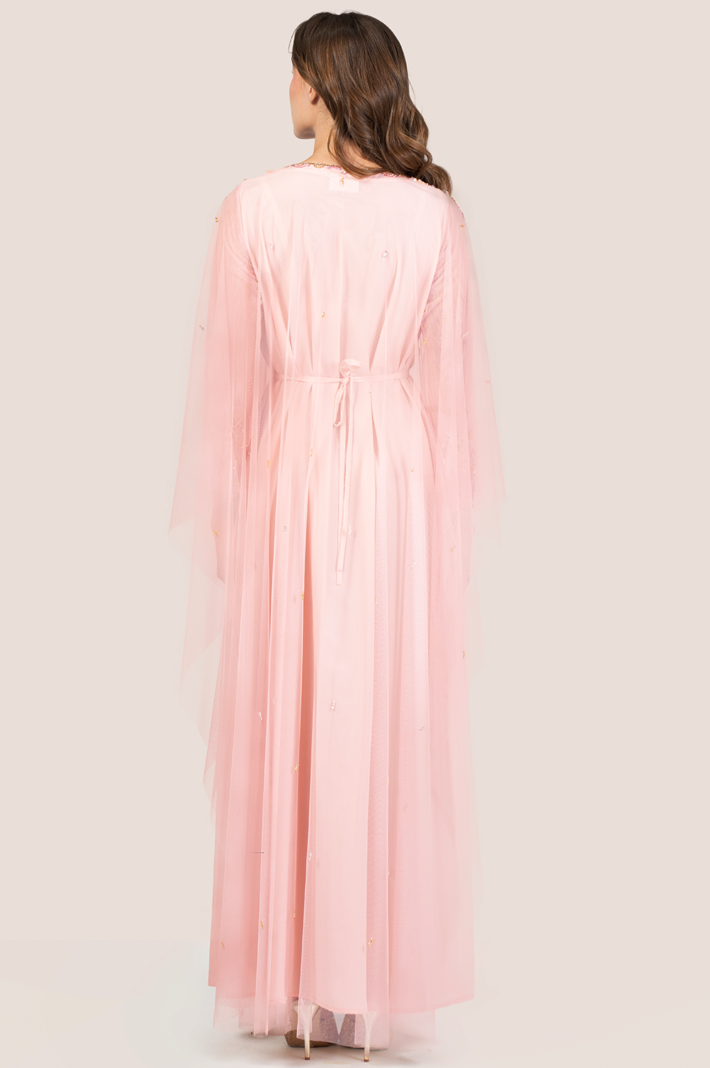 Peach Parfait Bloom Thoub