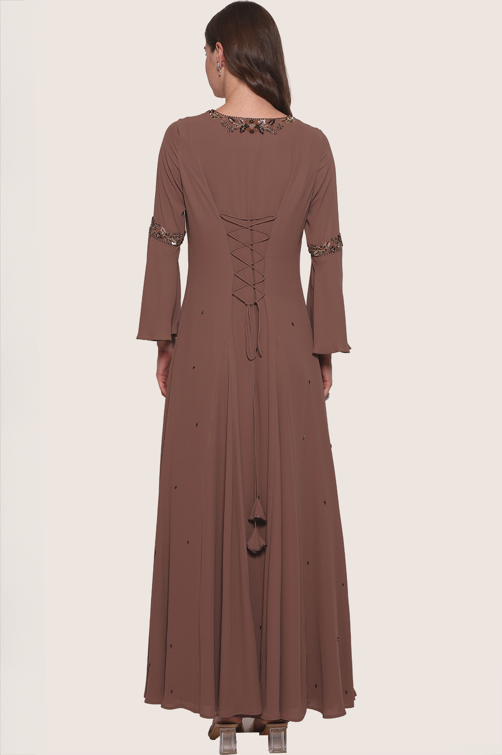 Coca Mocha A-Line Kaftan