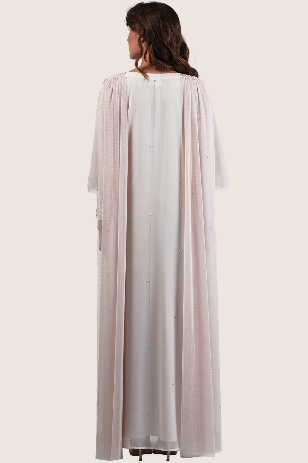 Powder Puff A-Line Kaftan