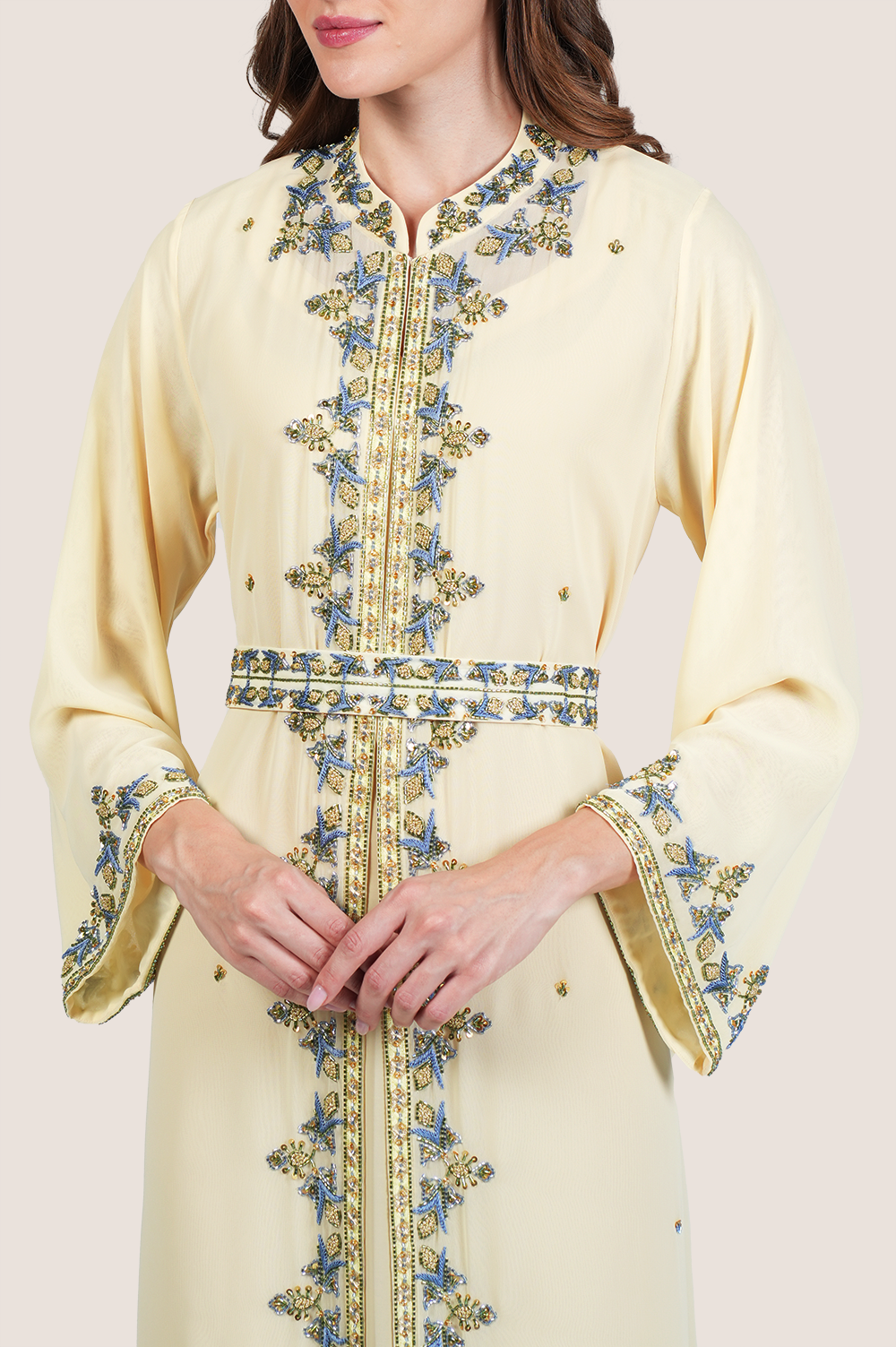 Pear Sorbet A -Line Kaftan
