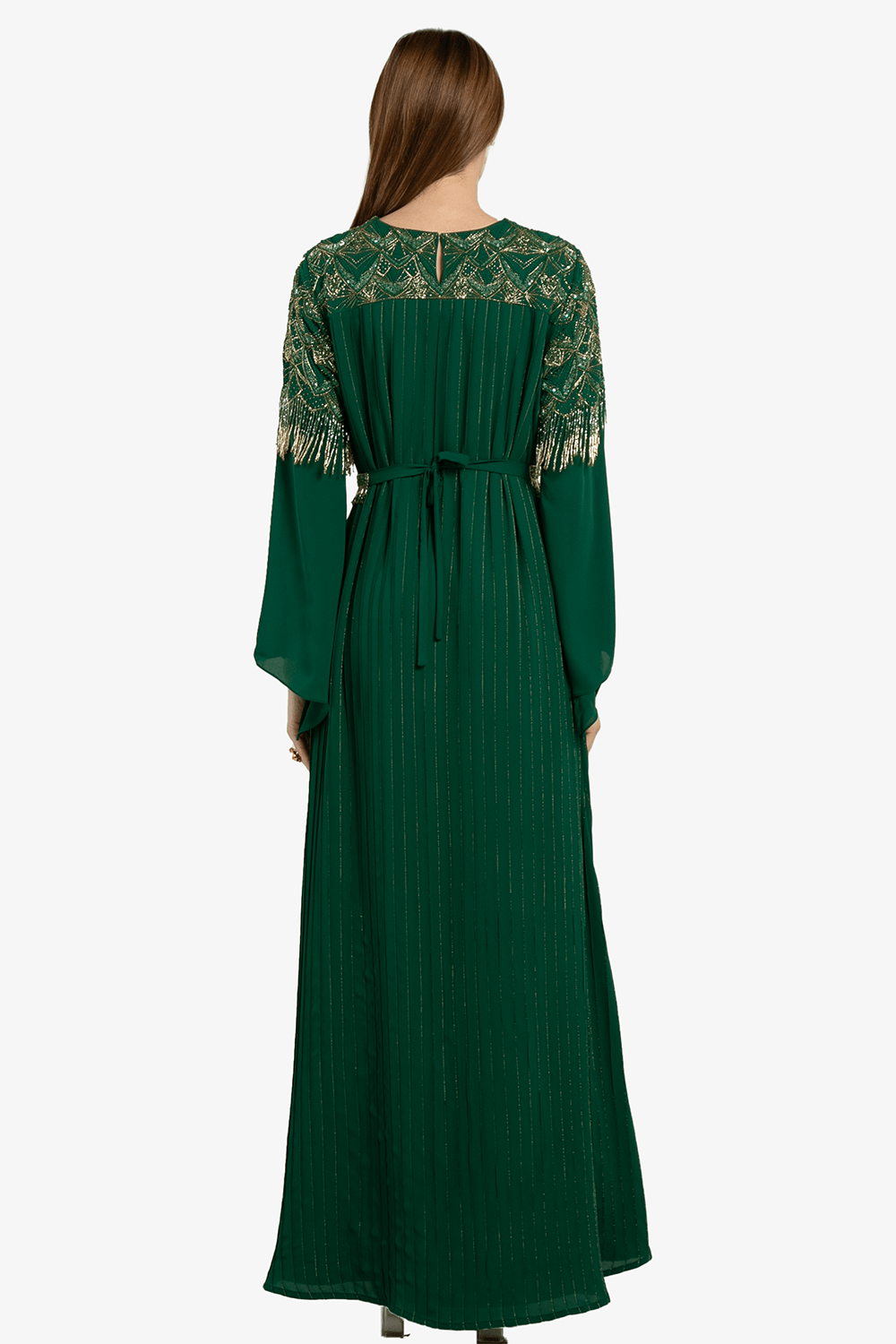 Emerald Green A-line Kaftan