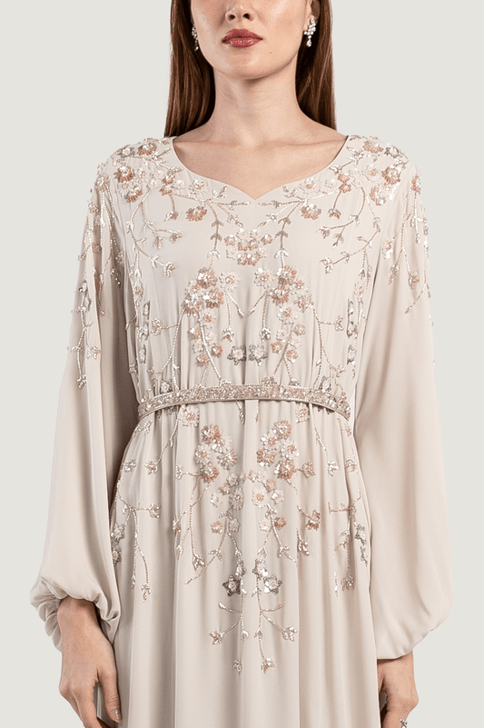 Ivory A-Line Kaftan