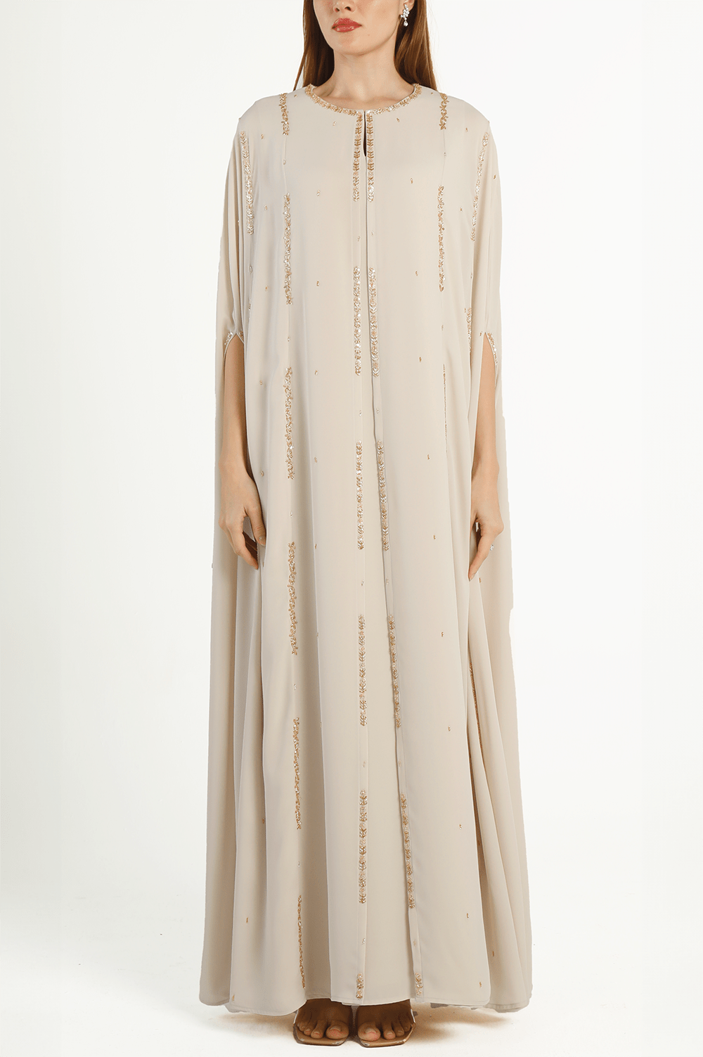 Ivory Cape Kaftan