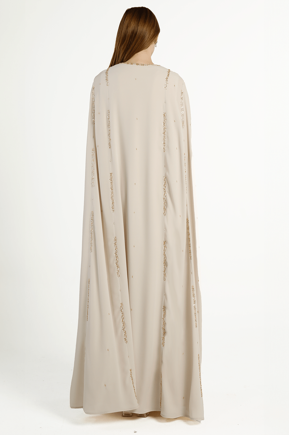 Ivory Cape Kaftan