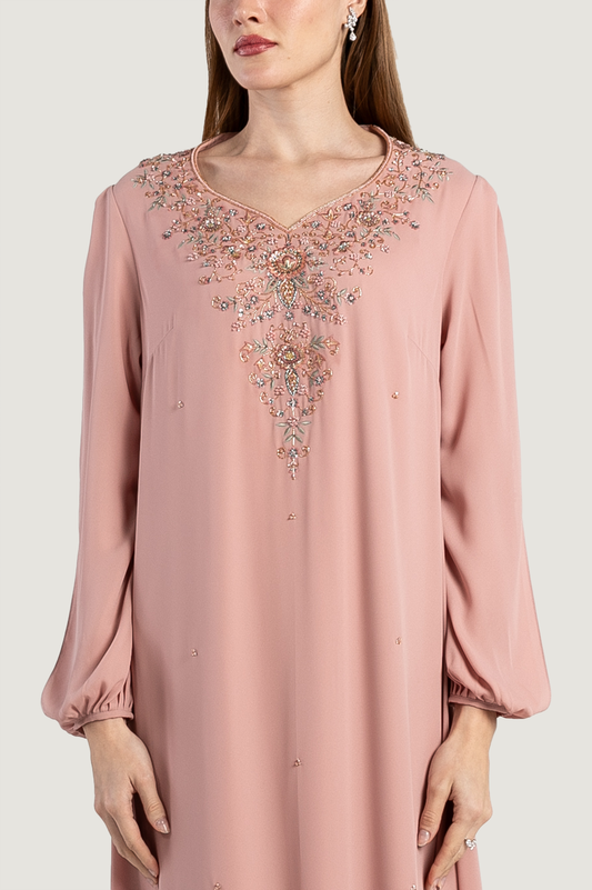 Rose Dawn A-Line kaftan