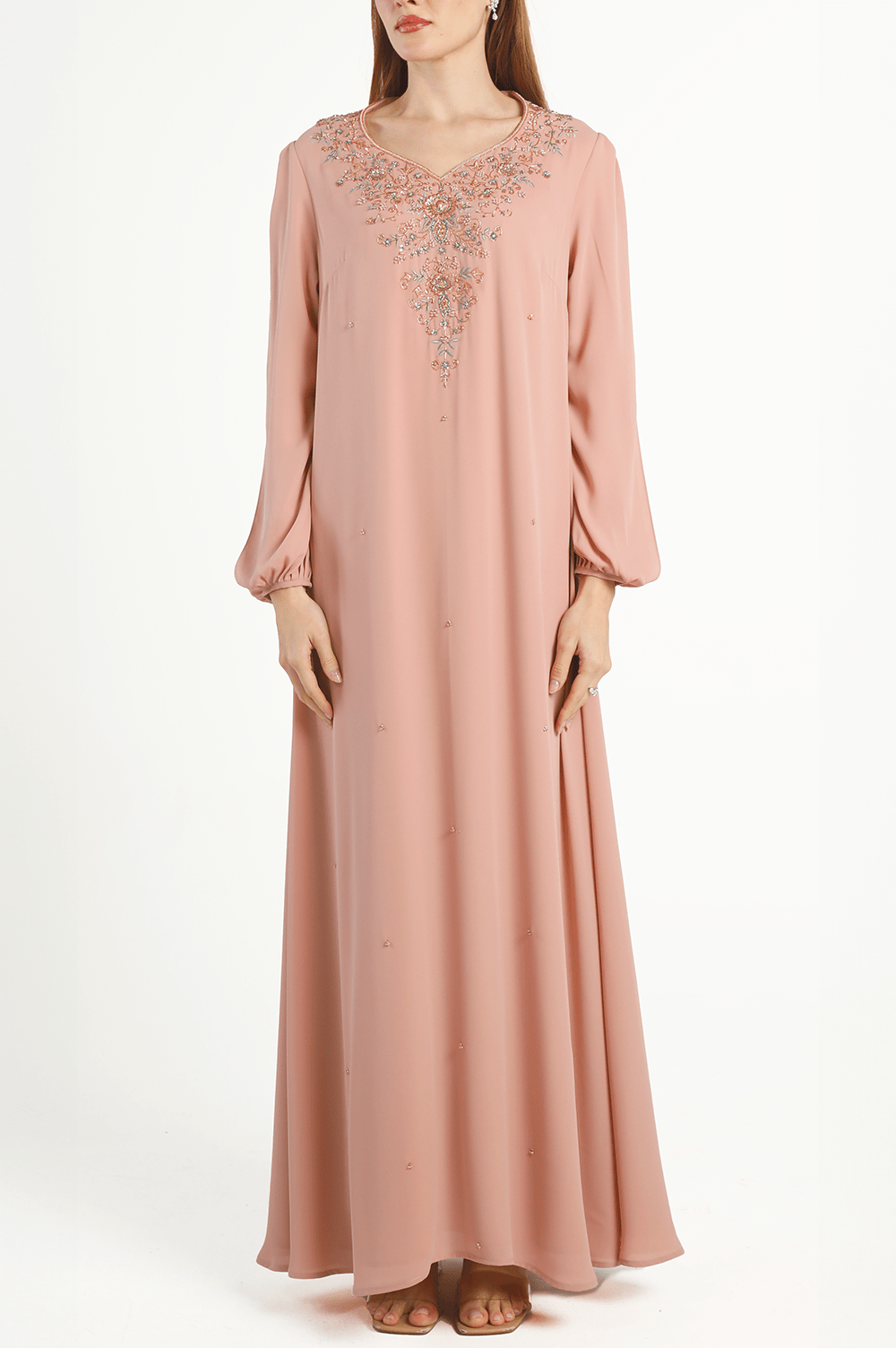 Rose Dawn A-Line kaftan