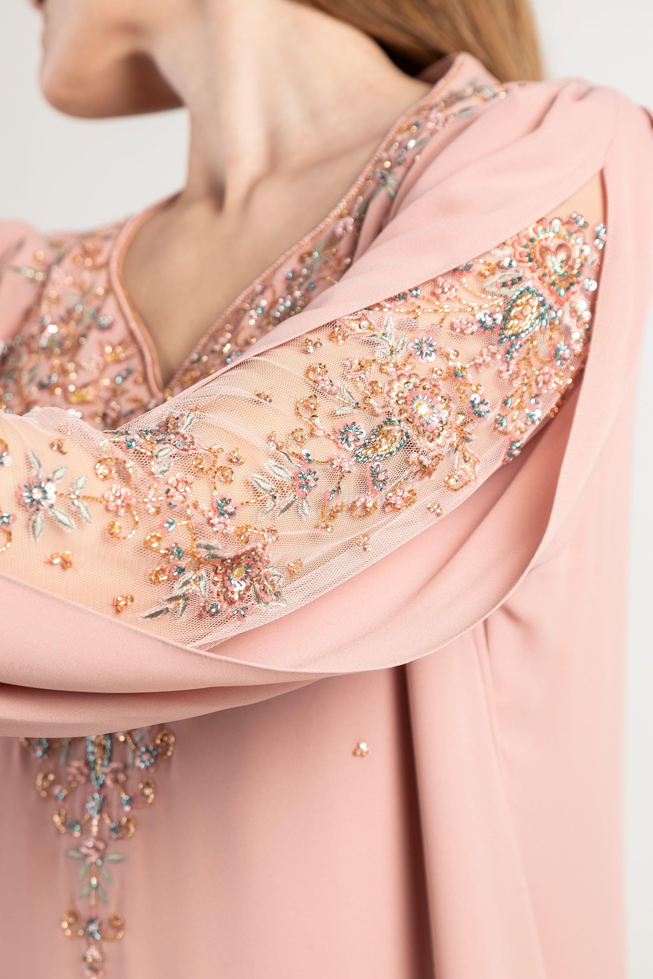 Rose Dawn A-Line kaftan