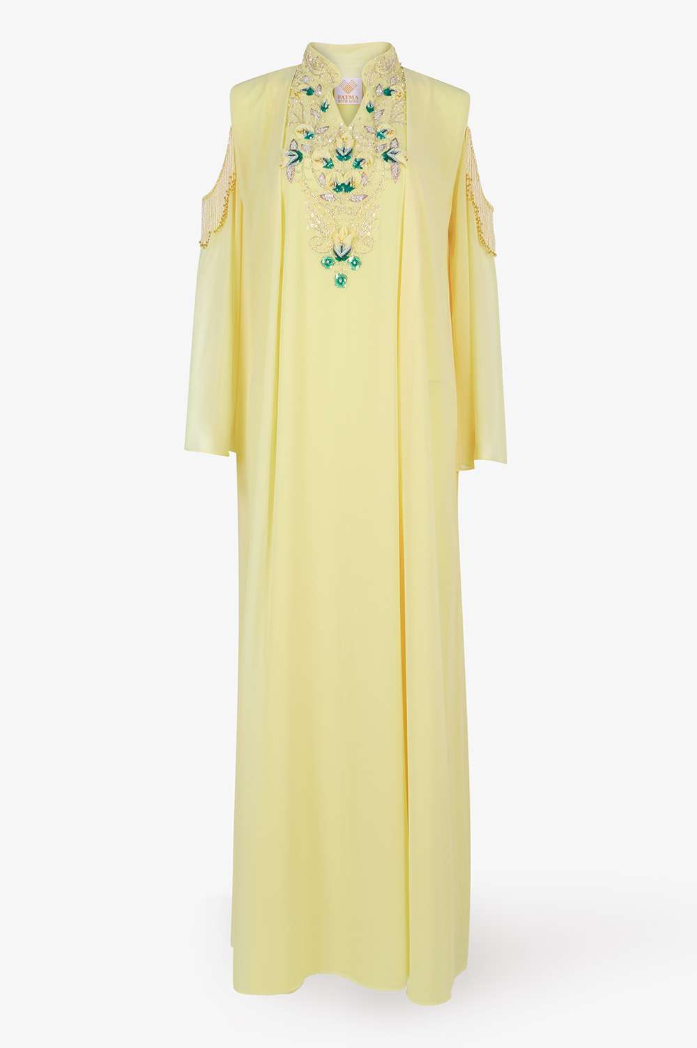Yellow A-Line Kaftan